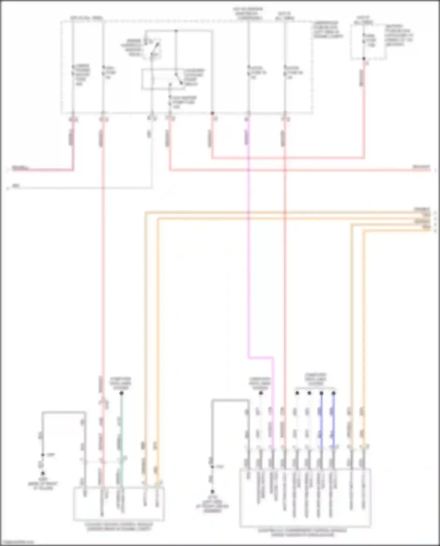 Wiring diagram red/wht for Chevrolet Bolt I (2016-2021) (11 of 17)