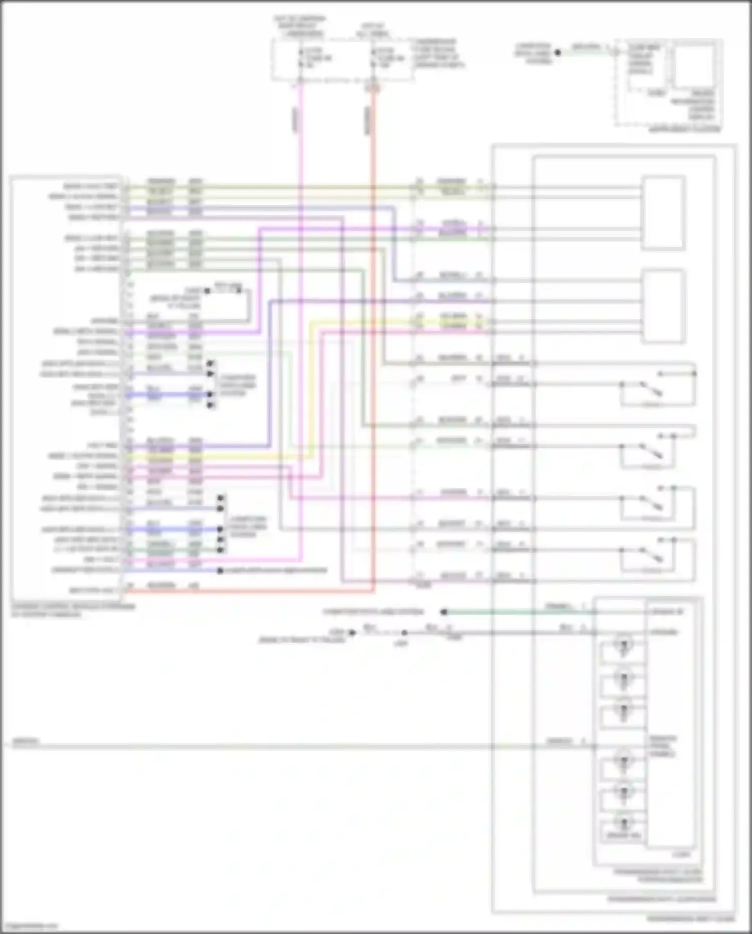 Wiring diagram sens 2 return for Chevrolet Bolt I (2016-2021) (1 of 1)