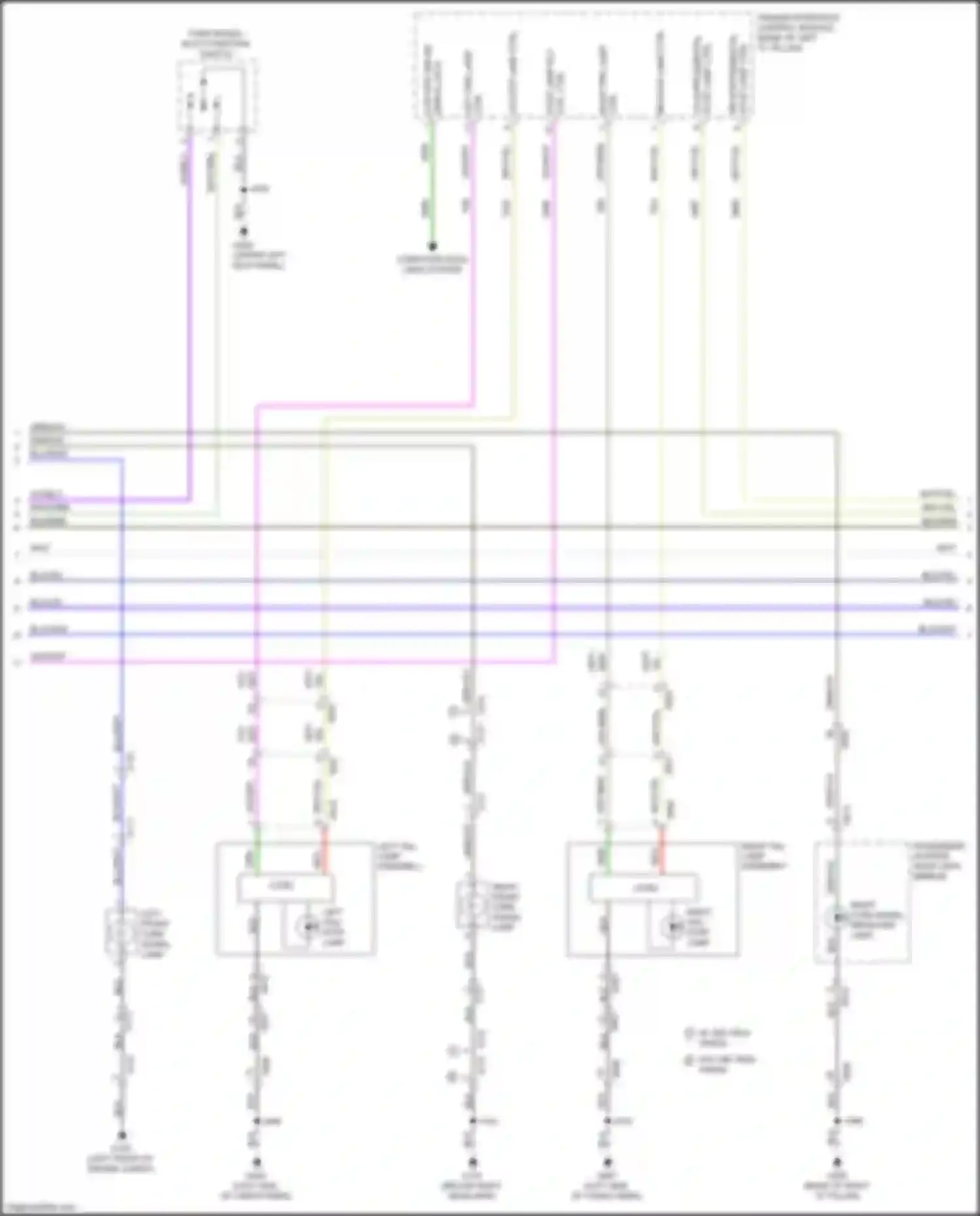 Wiring diagram serial data for Chevrolet Bolt I (2016-2021) (1 of 3)