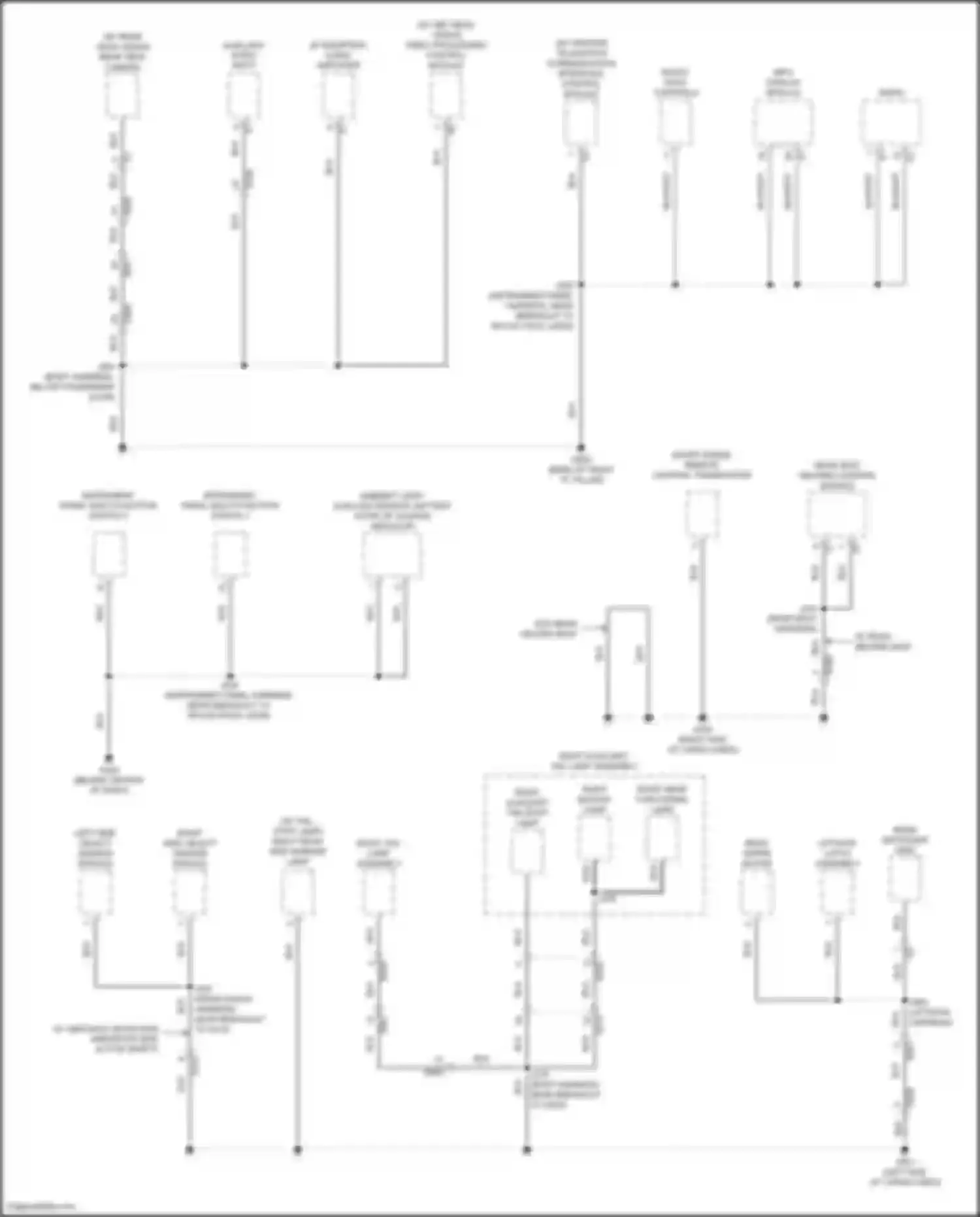 Wiring diagram w/ rear view vision for Chevrolet Bolt I (2016-2021) (1 of 1)