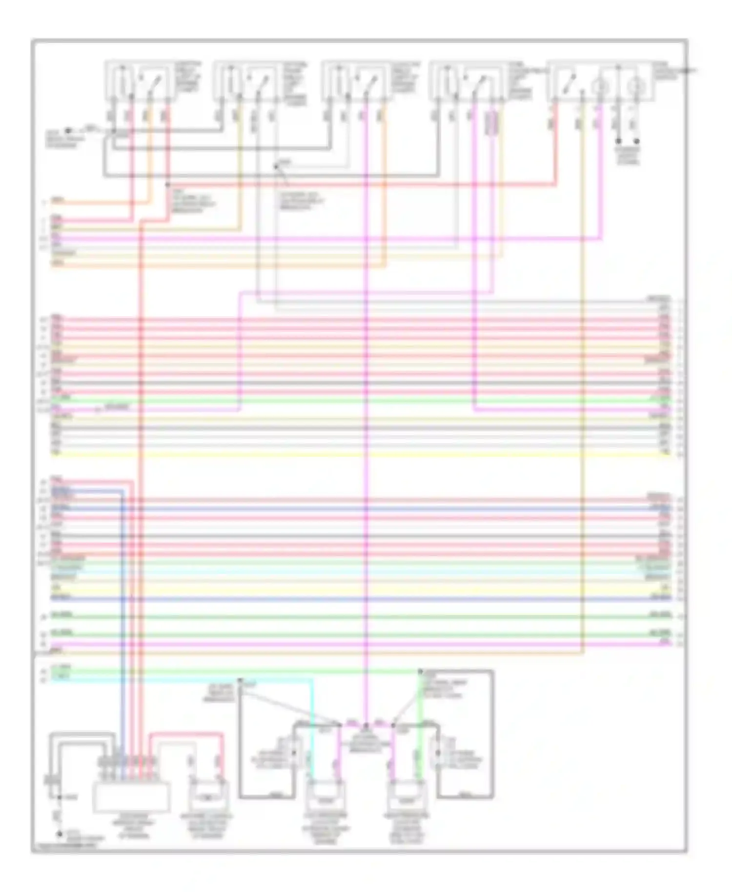 Wiring diagram pnk 2 3 4 5 6 7 for Chevrolet Cab & Chassis C3500  (1989-2000) (2 of 2)