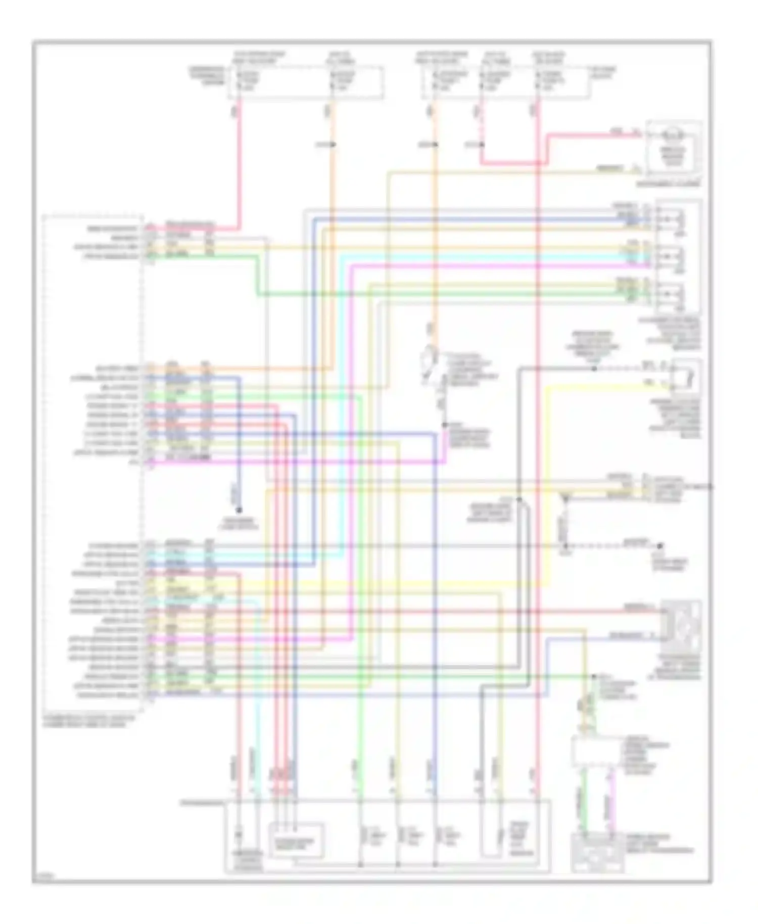Cab & Chassis K3500 Chevrolet  (1989-2000): 6.5l (vin s), transmission circuit
