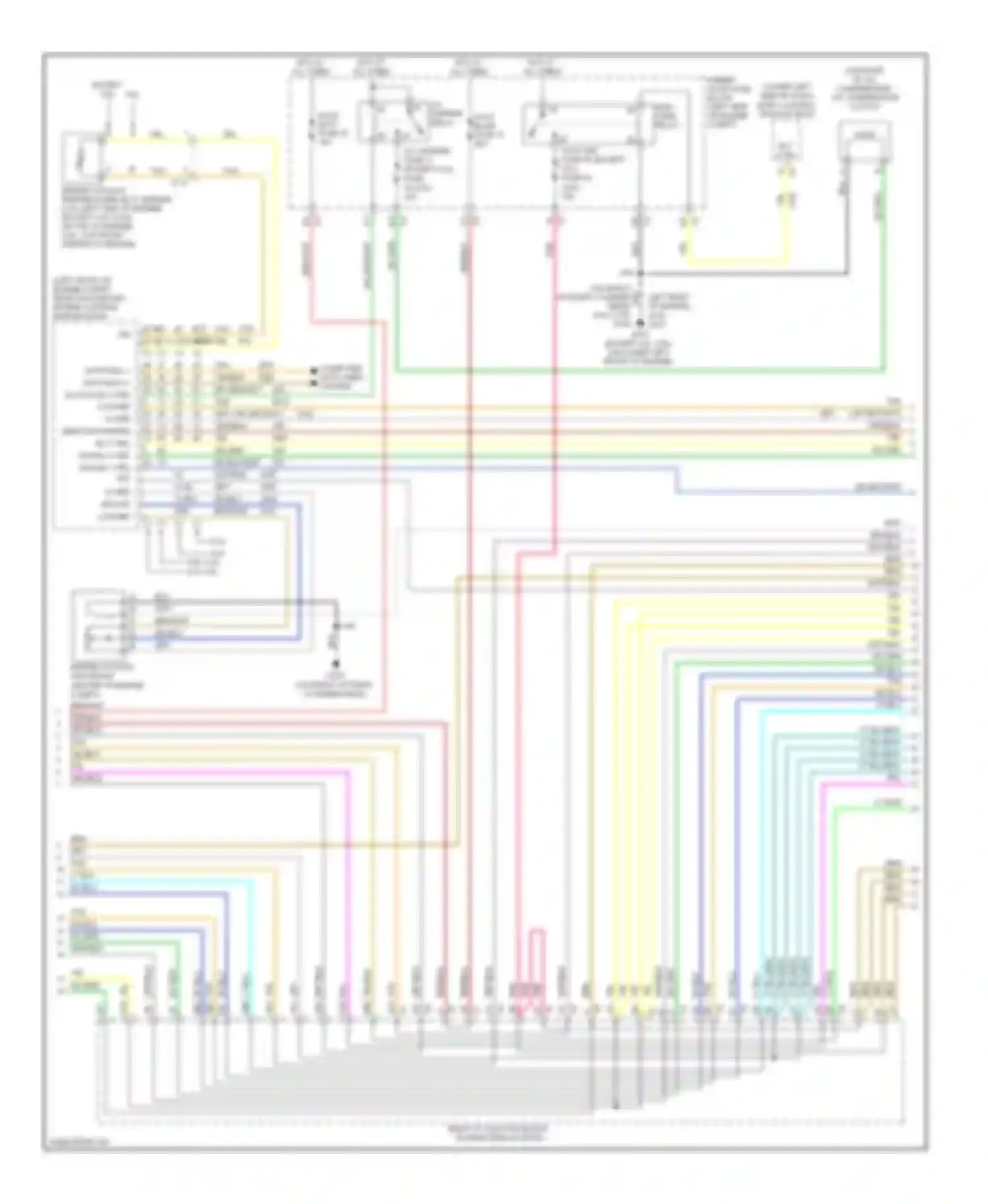 Cab & Chassis Silverado 3500 HD Chevrolet  (2008-2011): Automatic a/c circuit (2 of 3)