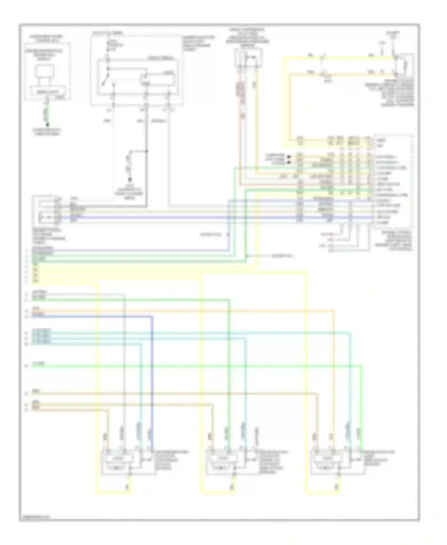 Cab & Chassis Silverado 3500 HD Chevrolet  (2008-2011): Manual a/c circuit (3 of 3)
