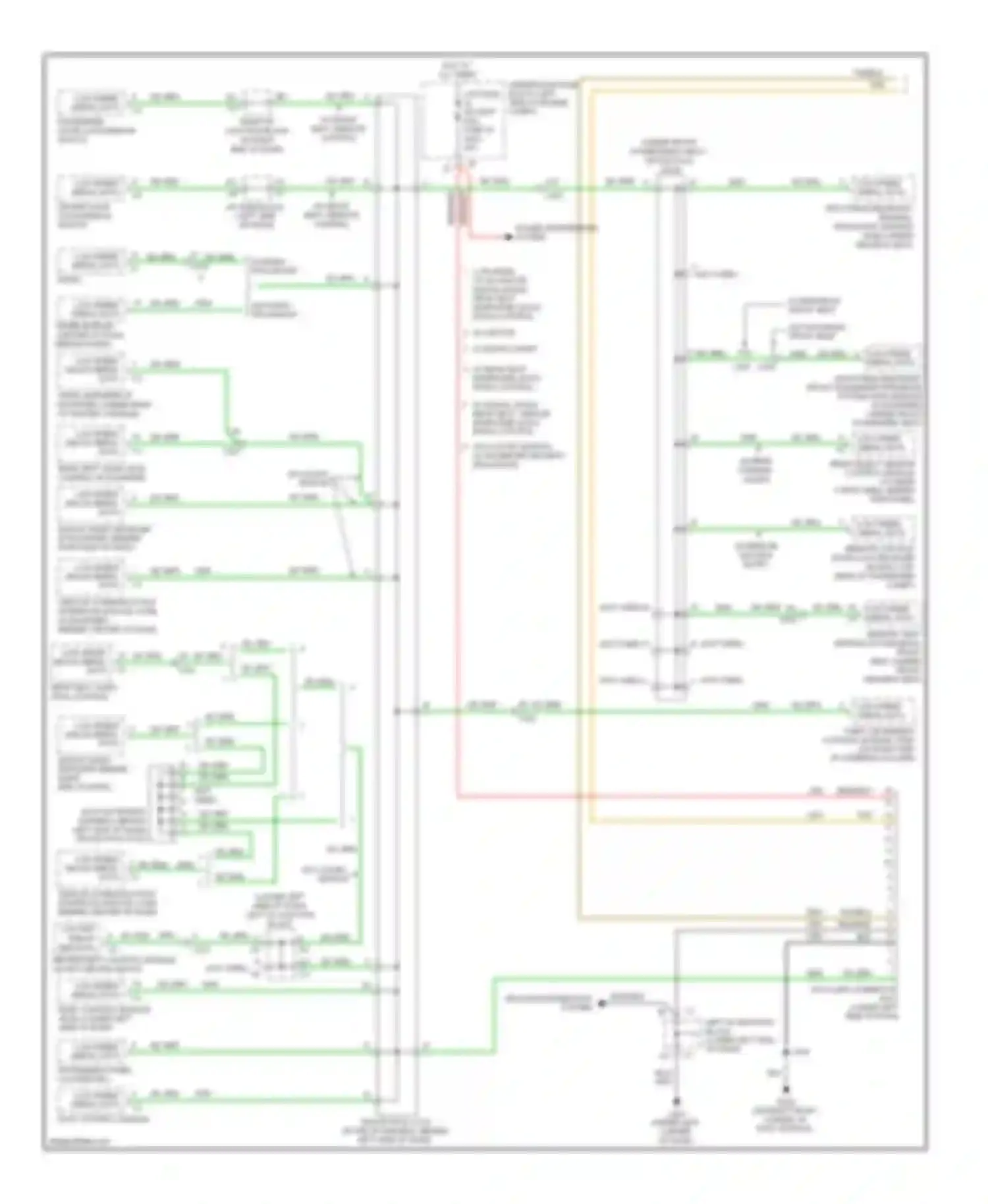 Cab & Chassis Silverado 3500 HD Chevrolet  (2008-2011): Computer data lines circuit (1 of 3)
