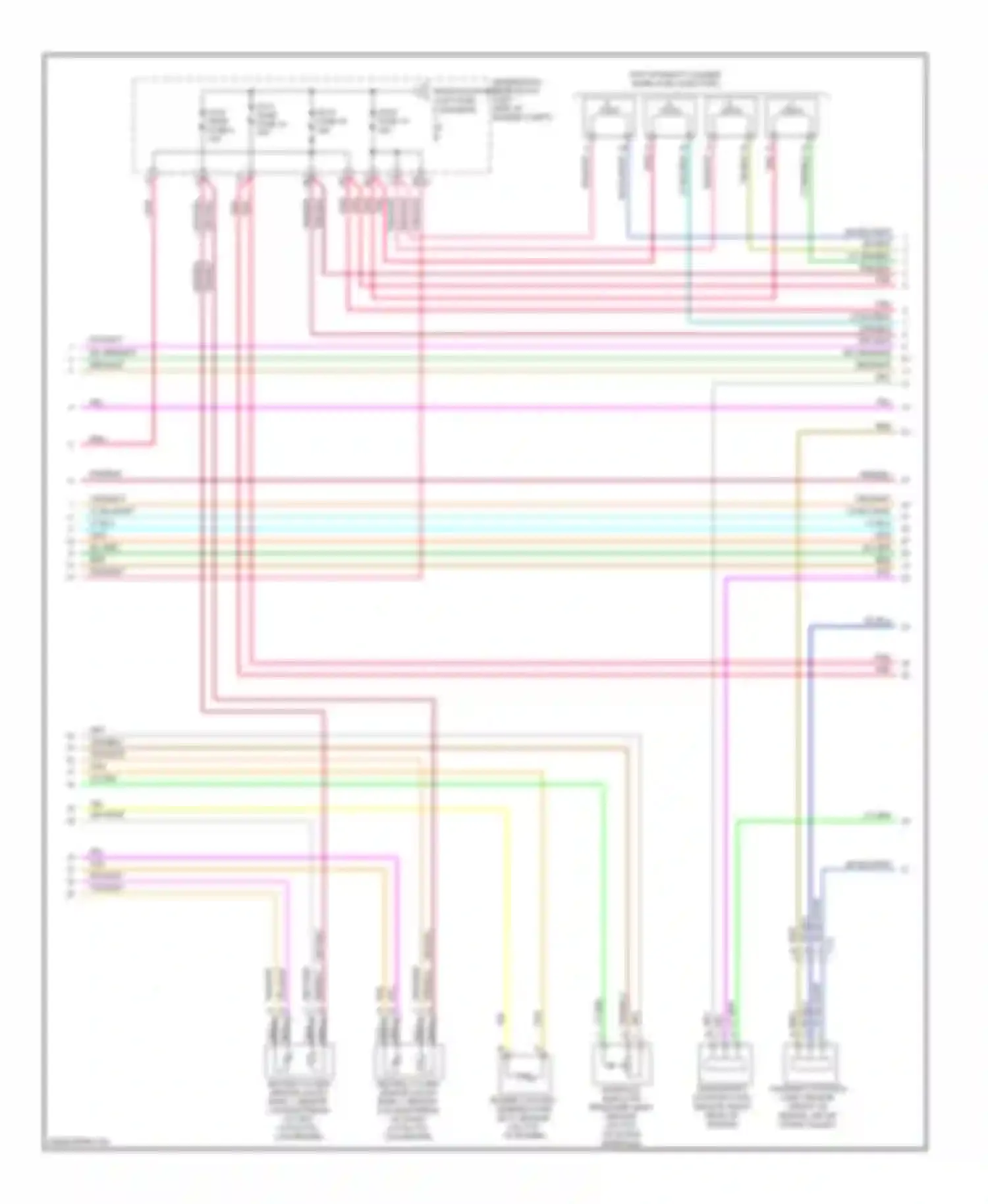 Cab & Chassis Silverado 3500 HD Chevrolet  (2008-2011): Wiring diagram engine performance 6.0l vin g (5 of 6)