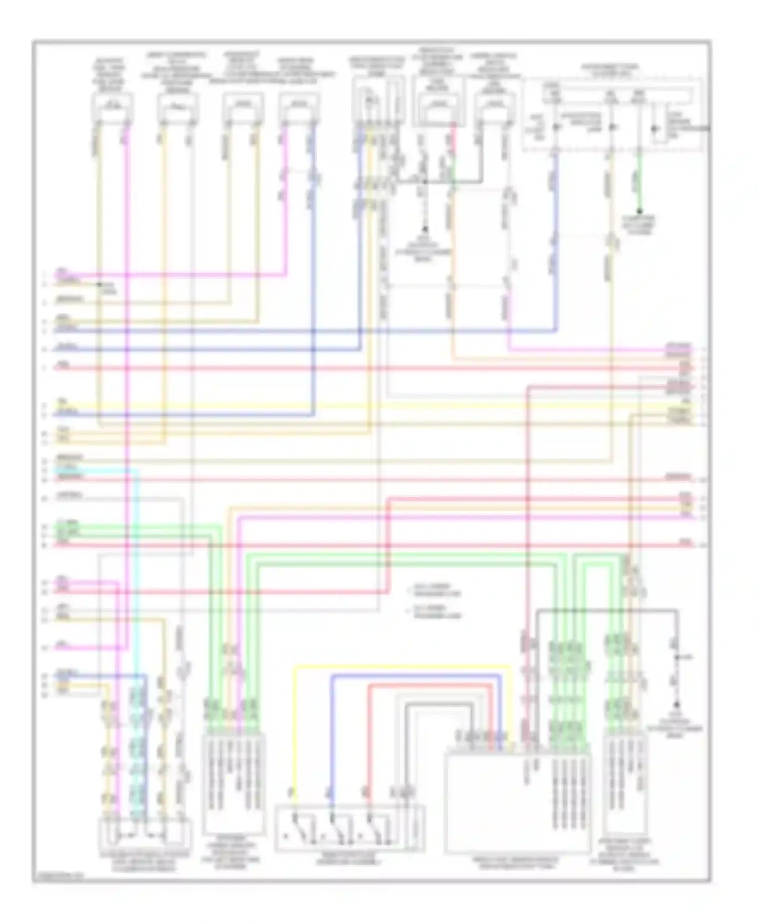 Cab & Chassis Silverado 3500 HD Chevrolet  (2008-2011): Wiring diagram engine performance 6.6l vin l (2 of 6)