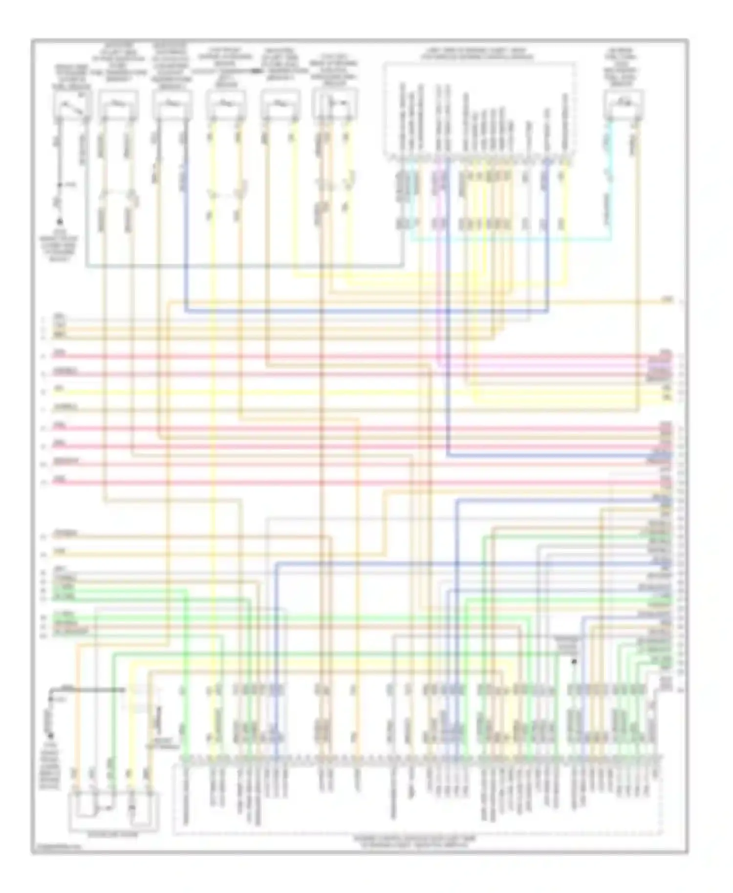 Cab & Chassis Silverado 3500 HD Chevrolet  (2008-2011): Wiring diagram engine performance 6.6l vin l (4 of 6)