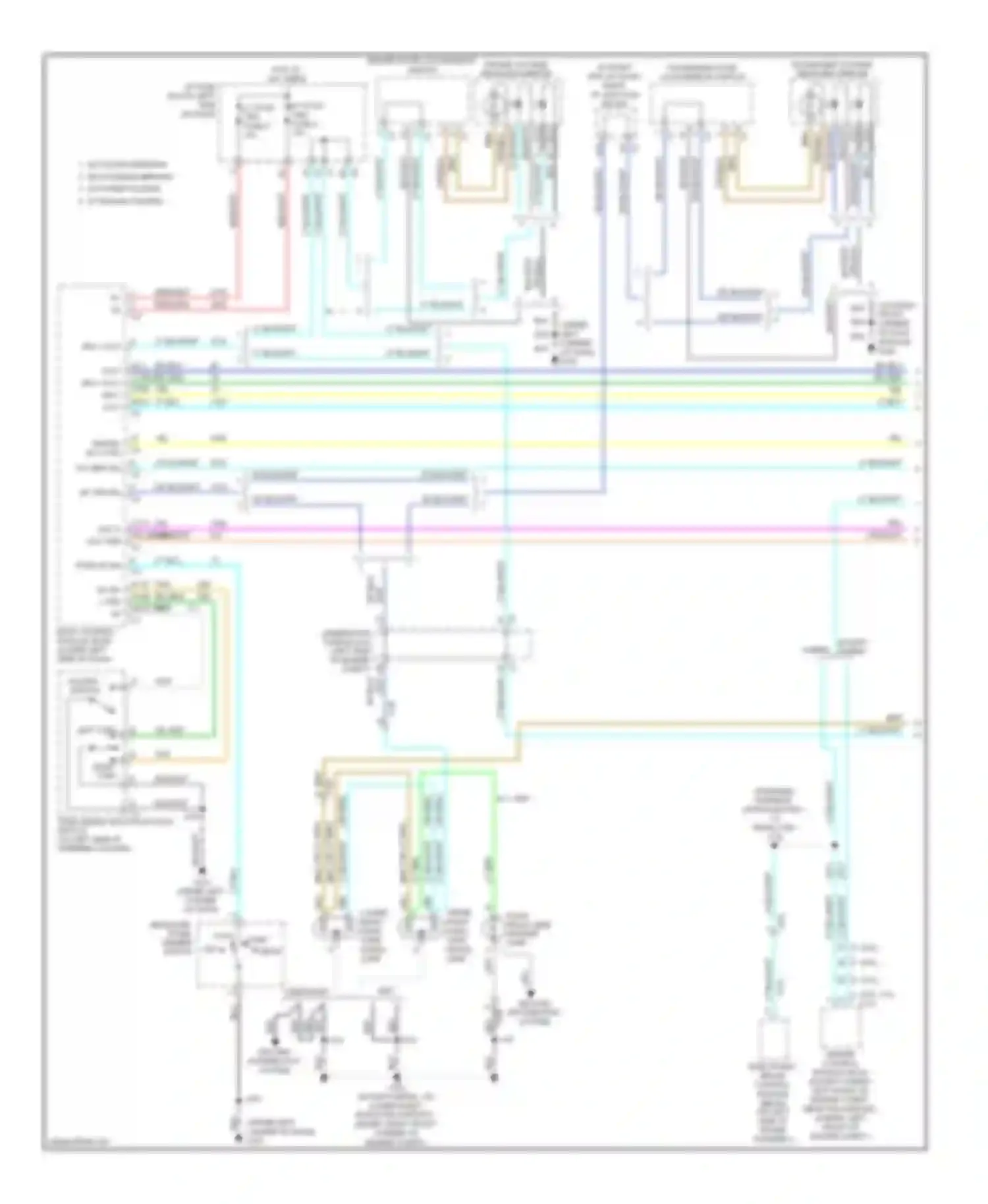 Cab & Chassis Silverado 3500 HD Chevrolet  (2008-2011): Exterior lamps circuit (1 of 3)
