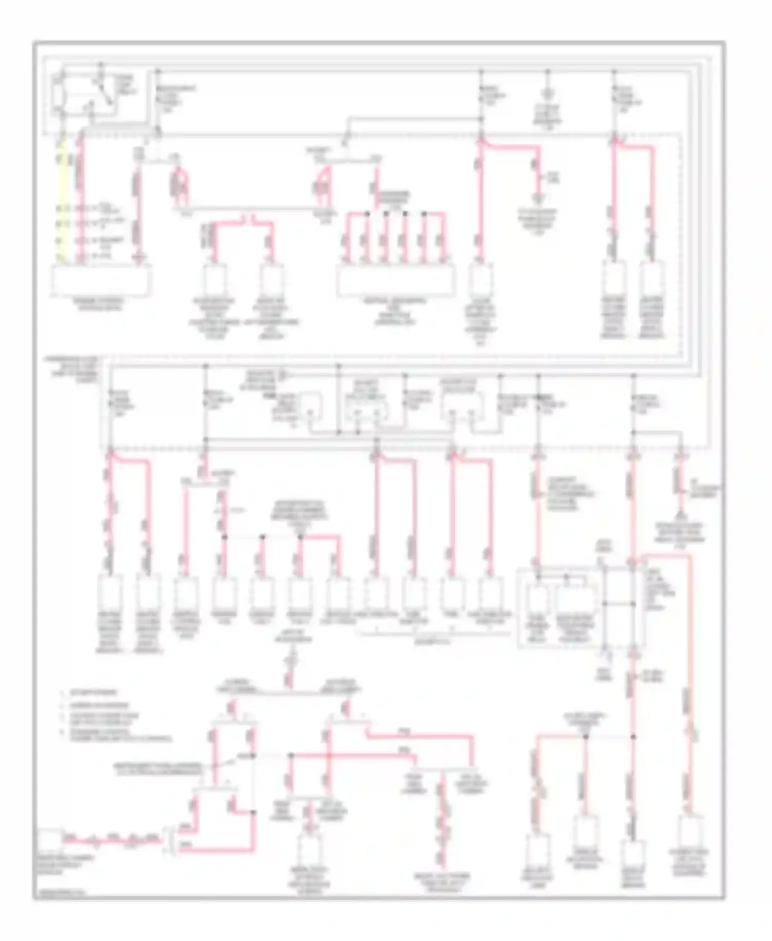 Cab & Chassis Silverado 3500 HD Chevrolet  (2008-2011): 6.0l vin g, power distribution circuit (6 of 7)