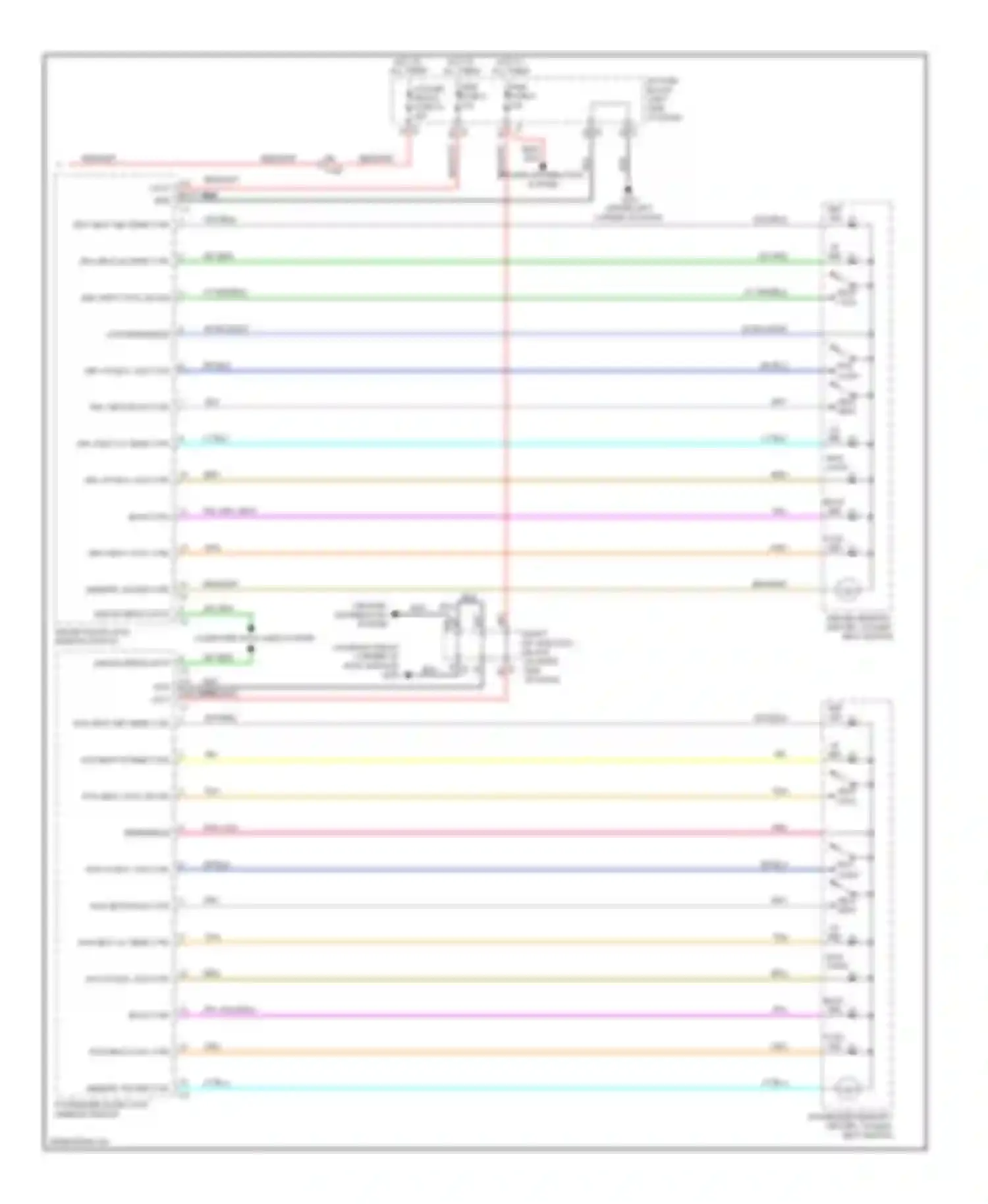 Cab & Chassis Silverado 3500 HD Chevrolet  (2008-2011): Climate control seats circuit (2 of 2)