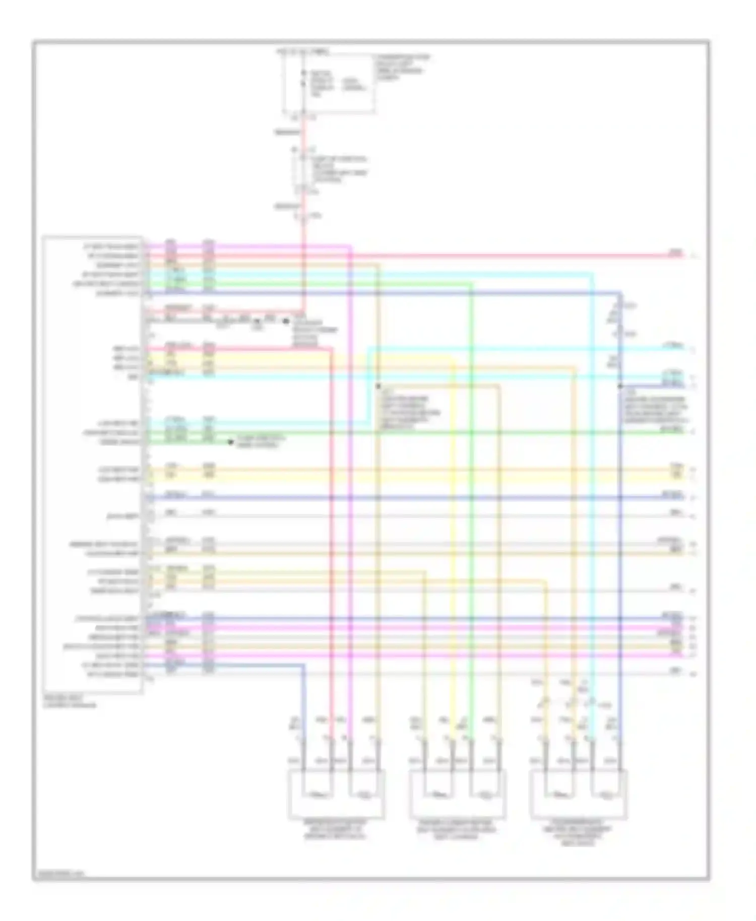 Cab & Chassis Silverado 3500 HD Chevrolet  (2008-2011): Heated seats circuit, without memory (1 of 2)