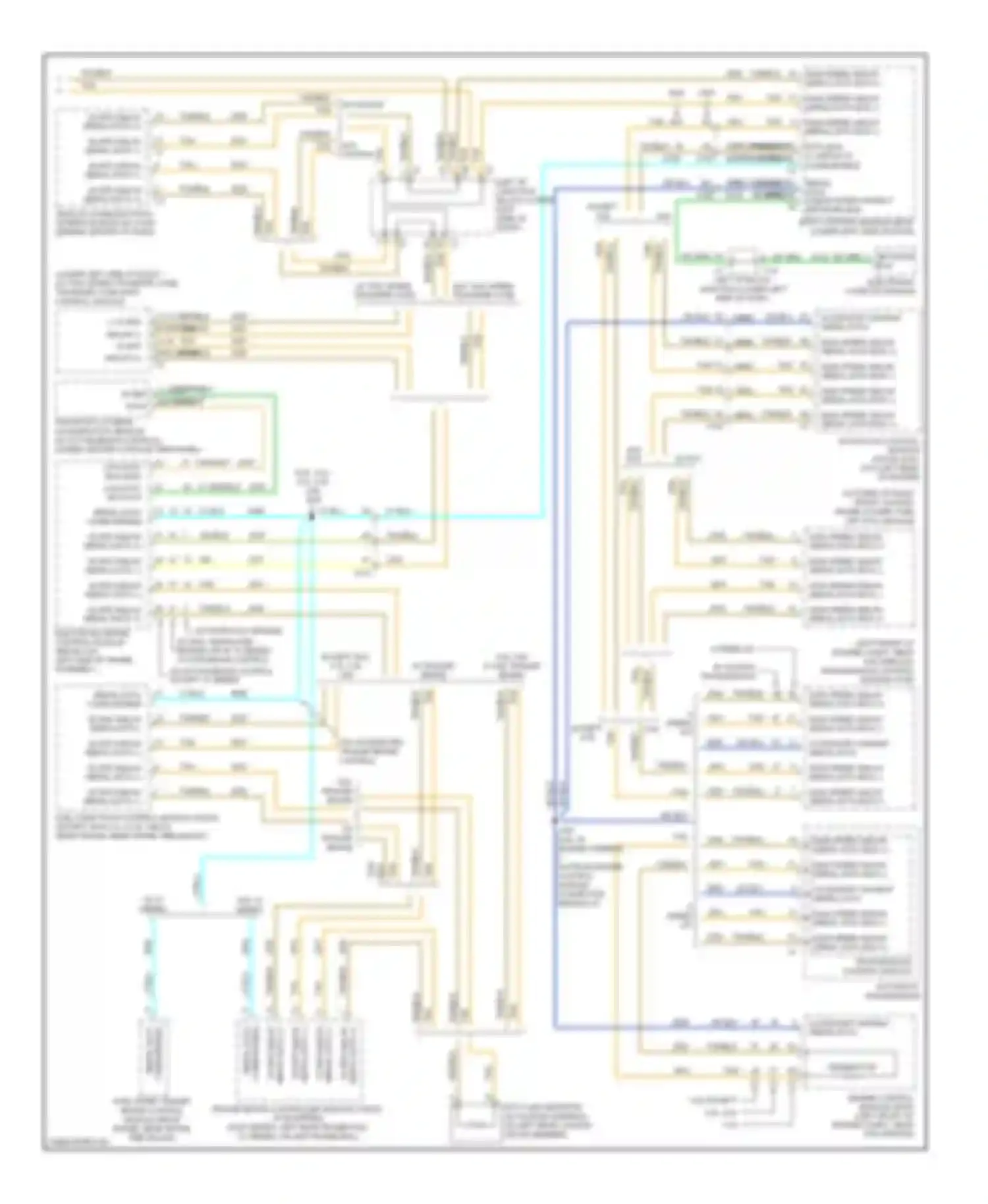 Wiring diagram comm enable serial data for Chevrolet Cab & Chassis Silverado 3500 HD  (2008-2011) (1 of 2)