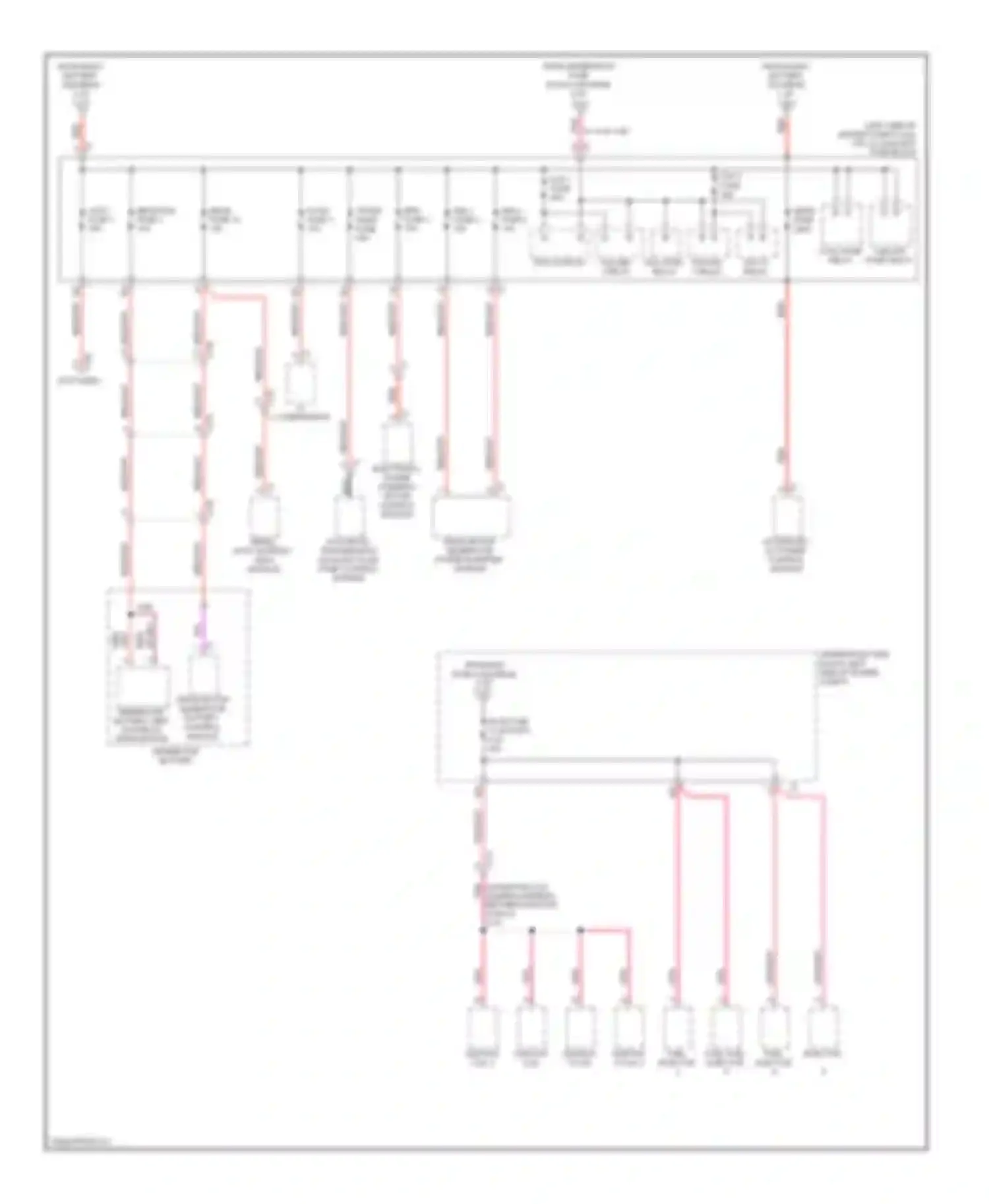 Wiring diagram generator battery vent fan relay drive motor generator battery for Chevrolet Cab & Chassis Silverado 3500 HD  (2008-2011) (1 of 3)