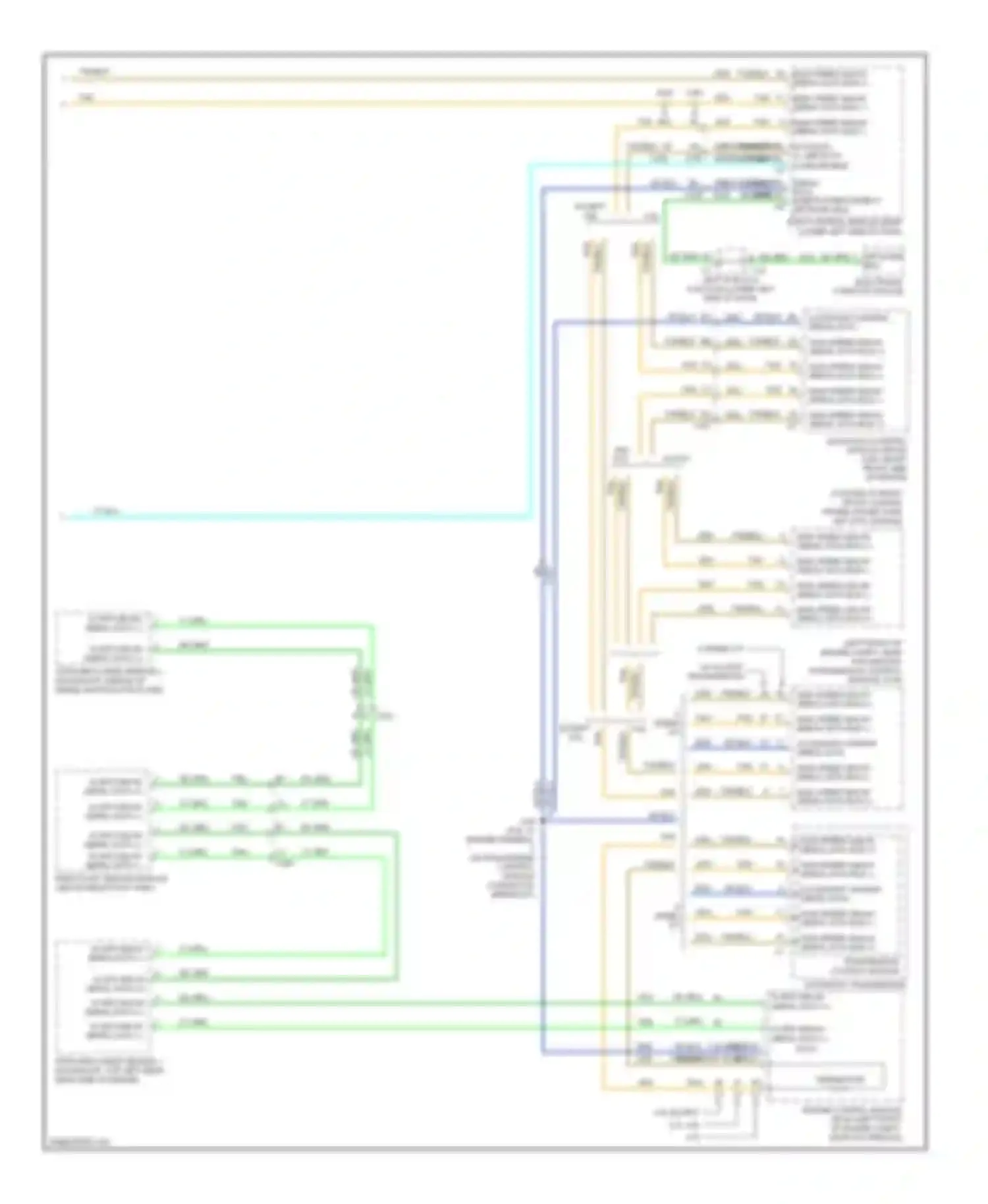 Wiring diagram high speed gmlan serial data bus + for Chevrolet Cab & Chassis Silverado 3500 HD  (2008-2011) (3 of 3)