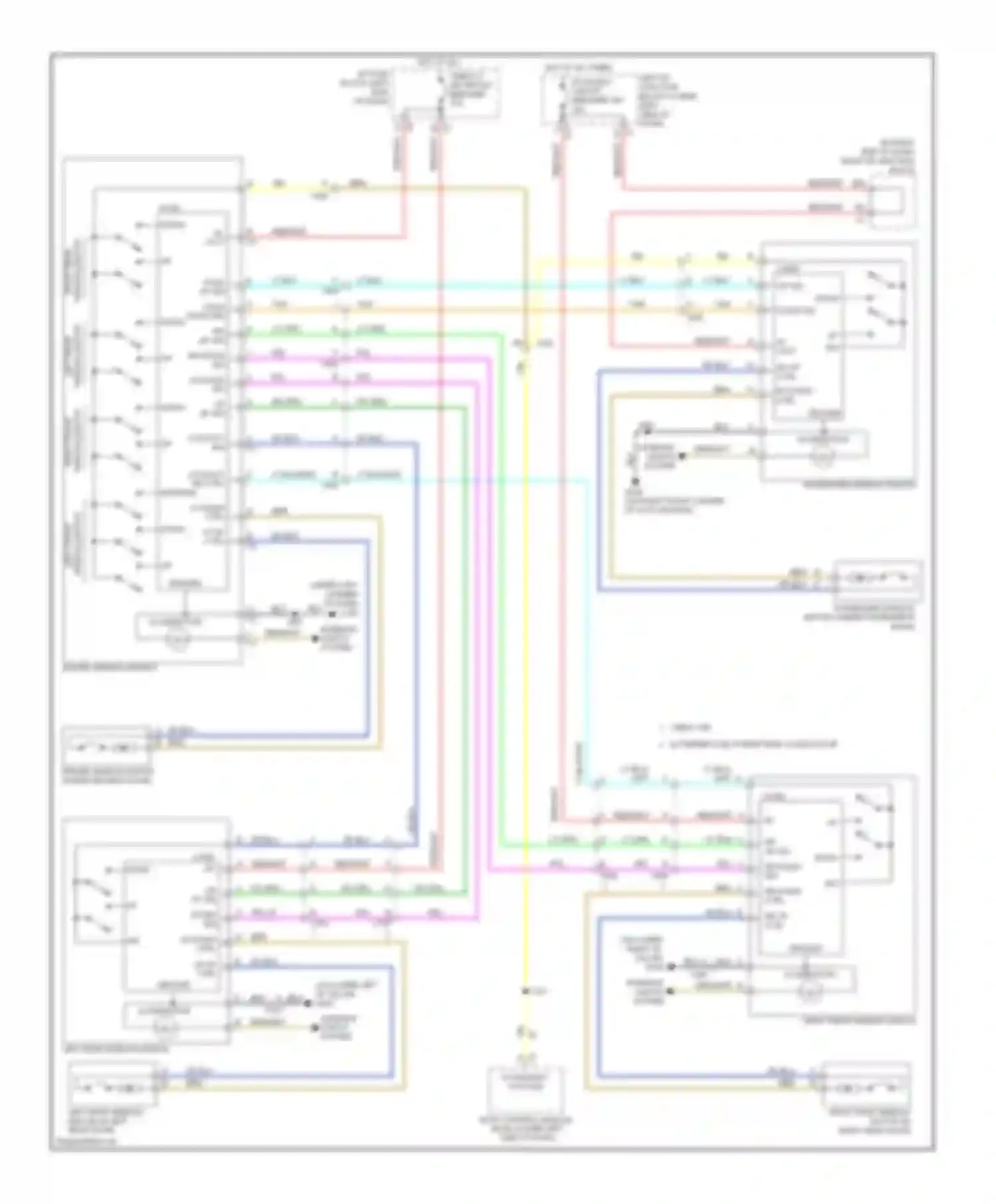 Wiring diagram i/p fuse block (left side of dash, for Chevrolet Cab & Chassis Silverado 3500 HD  (2008-2011) (58 of 65)