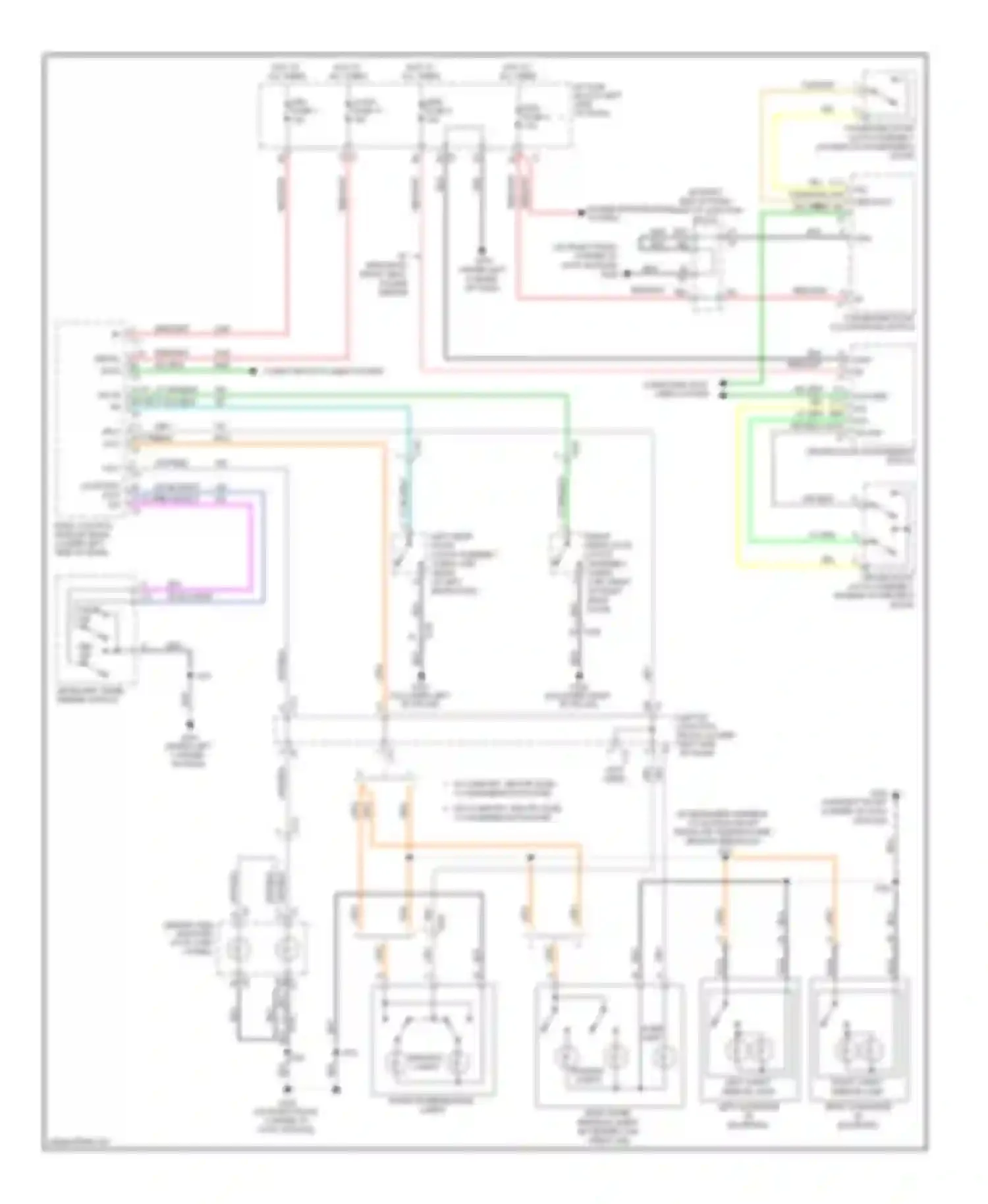 Wiring diagram i/p fuse block (left side of dash, for Chevrolet Cab & Chassis Silverado 3500 HD  (2008-2011) (43 of 65)