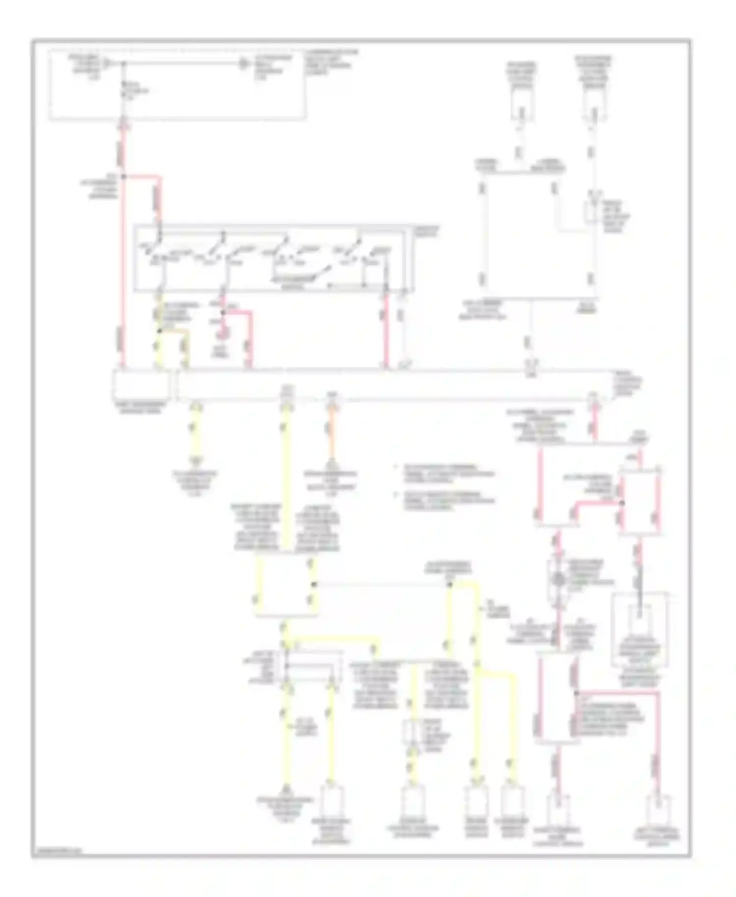 Wiring diagram key-in ignition switch for Chevrolet Cab & Chassis Silverado 3500 HD  (2008-2011) (5 of 11)