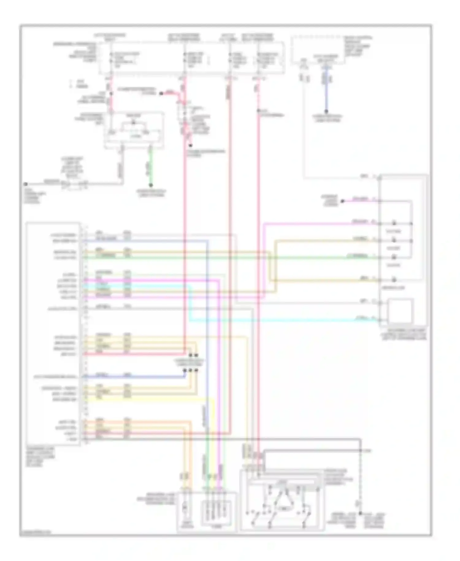 Wiring diagram lo ref sw sig 4 hi ind ctrl 4 lo ind ctrl for Chevrolet Cab & Chassis Silverado 3500 HD  (2008-2011) (1 of 6)