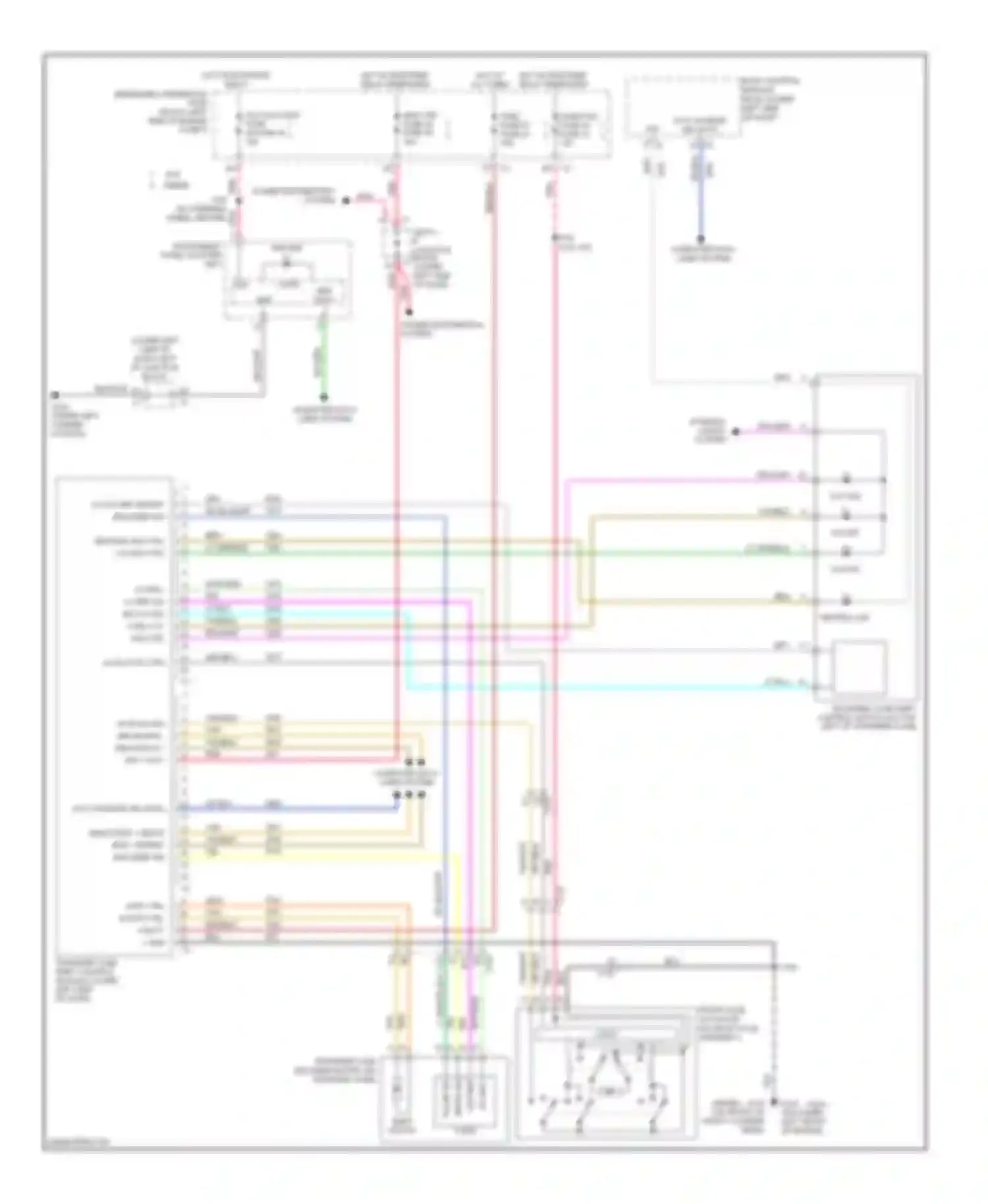Wiring diagram neutral ind ctrl 2 hi ind ctrl for Chevrolet Cab & Chassis Silverado 3500 HD  (2008-2011) (1 of 5)