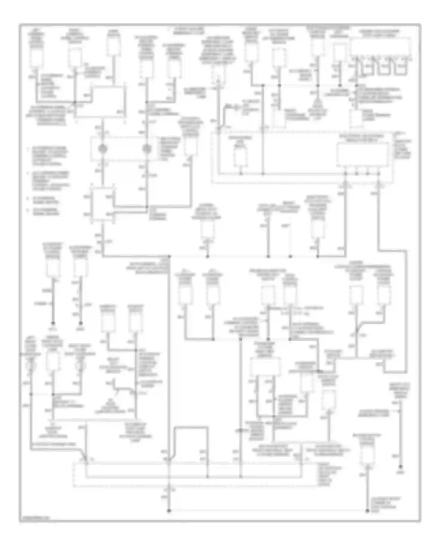 Wiring diagram park enable pcb relay for Chevrolet Cab & Chassis Silverado 3500 HD  (2008-2011) (6 of 6)