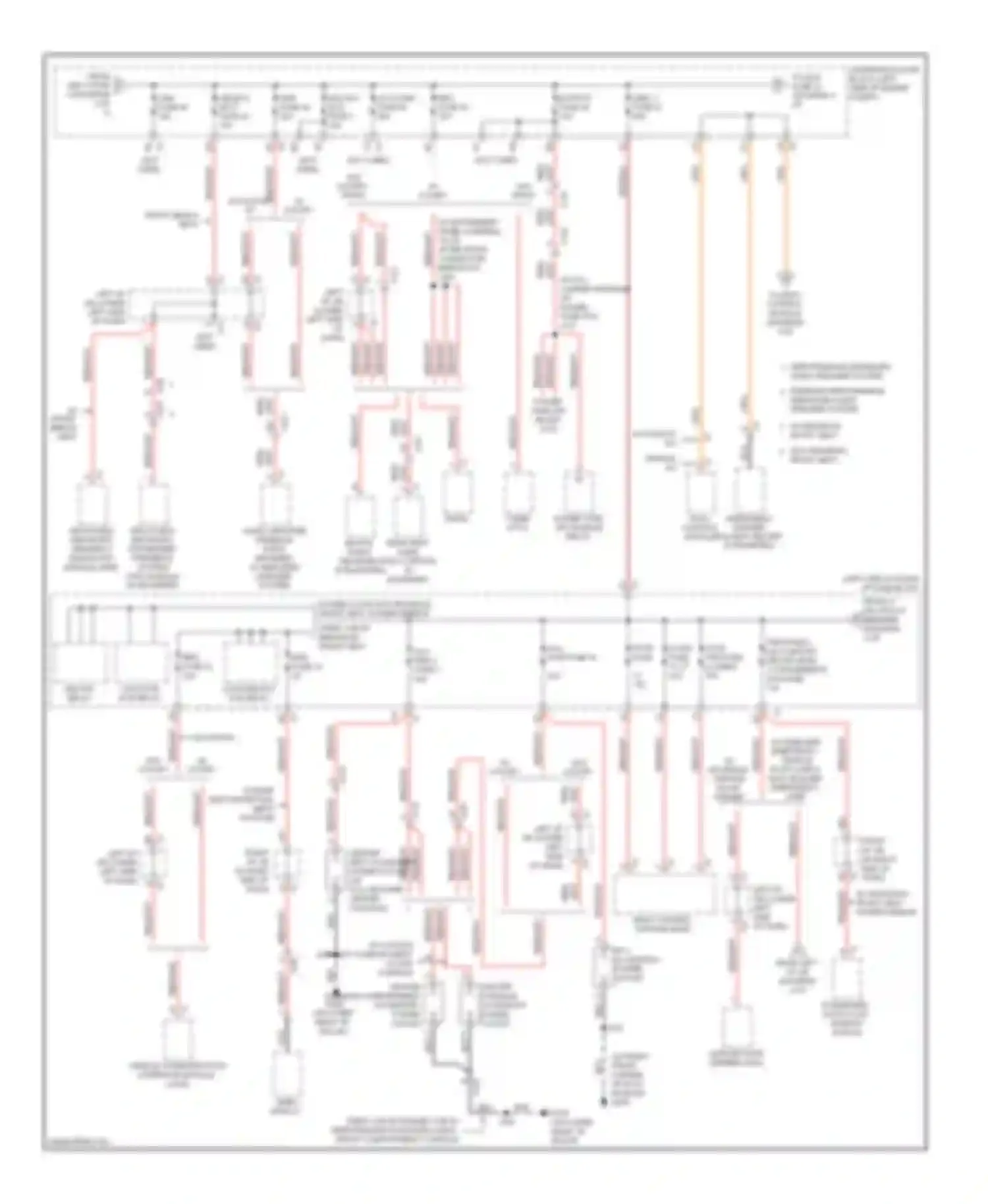 Wiring diagram performance enhanced audio speaker system for Chevrolet Cab & Chassis Silverado 3500 HD  (2008-2011) (1 of 2)