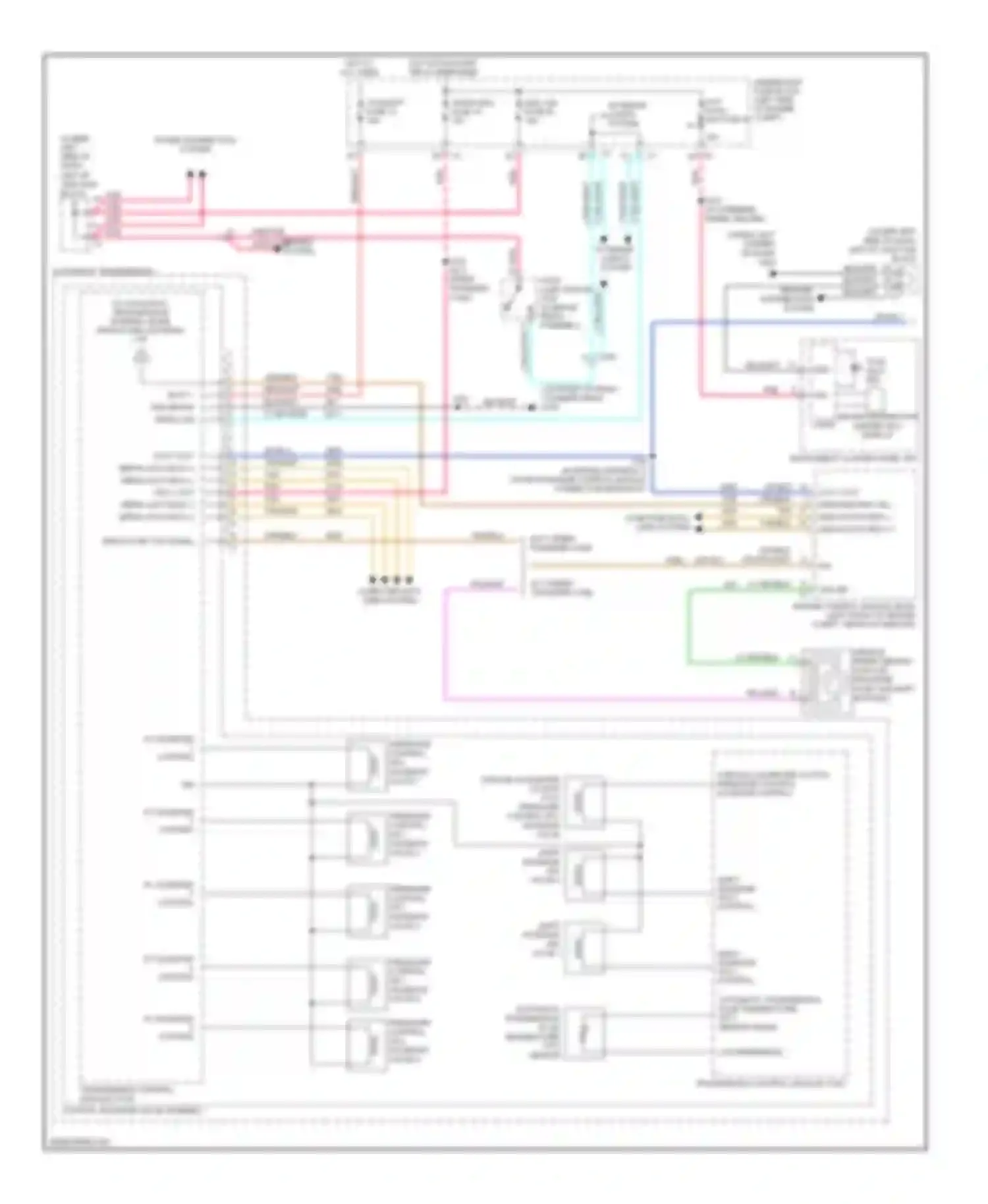 Wiring diagram power distribution system for Chevrolet Cab & Chassis Silverado 3500 HD  (2008-2011) (31 of 85)