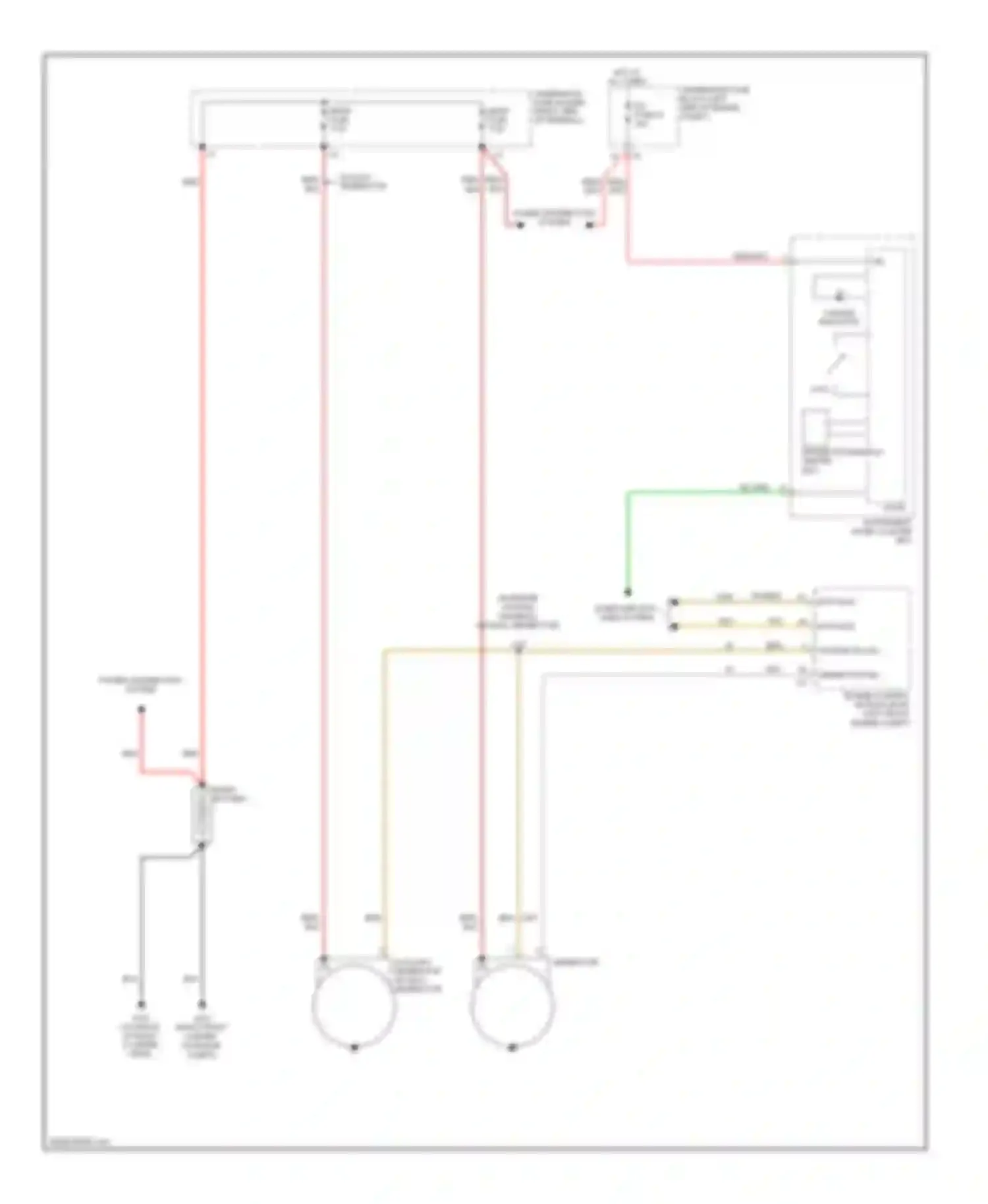 Wiring diagram power distribution system for Chevrolet Cab & Chassis Silverado 3500 HD  (2008-2011) (23 of 85)