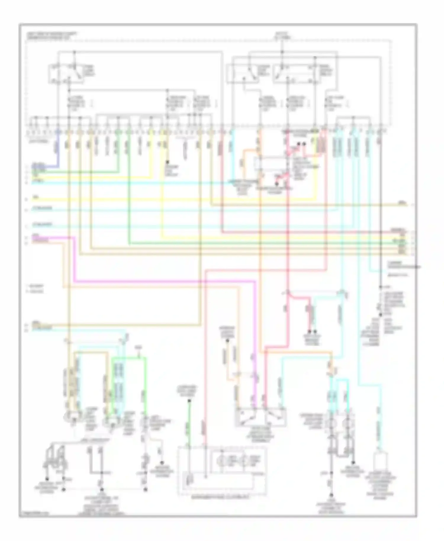 Wiring diagram power distribution system for Chevrolet Cab & Chassis Silverado 3500 HD  (2008-2011) (13 of 85)