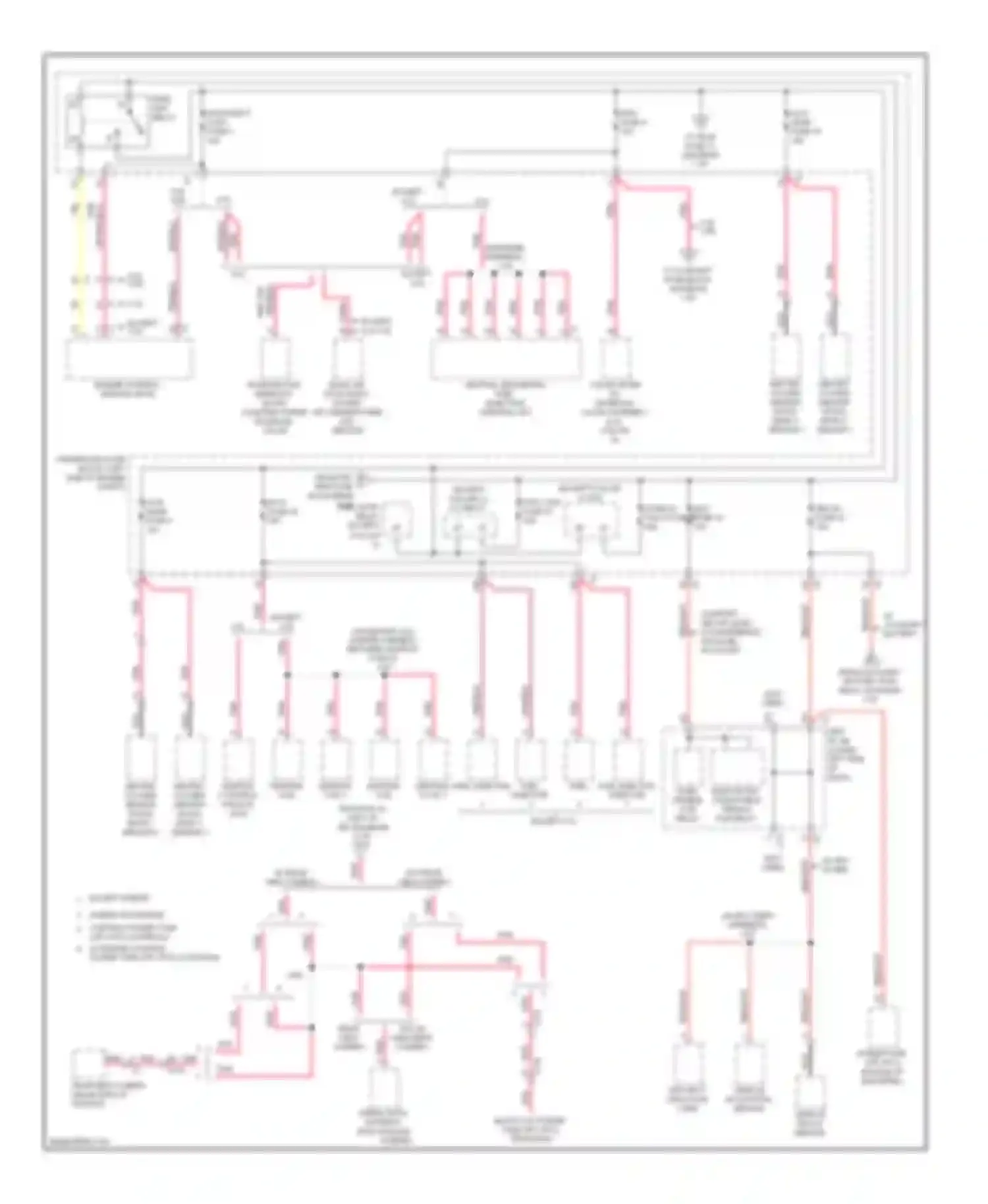 Wiring diagram rearview camera image display module for Chevrolet Cab & Chassis Silverado 3500 HD  (2008-2011) (2 of 5)