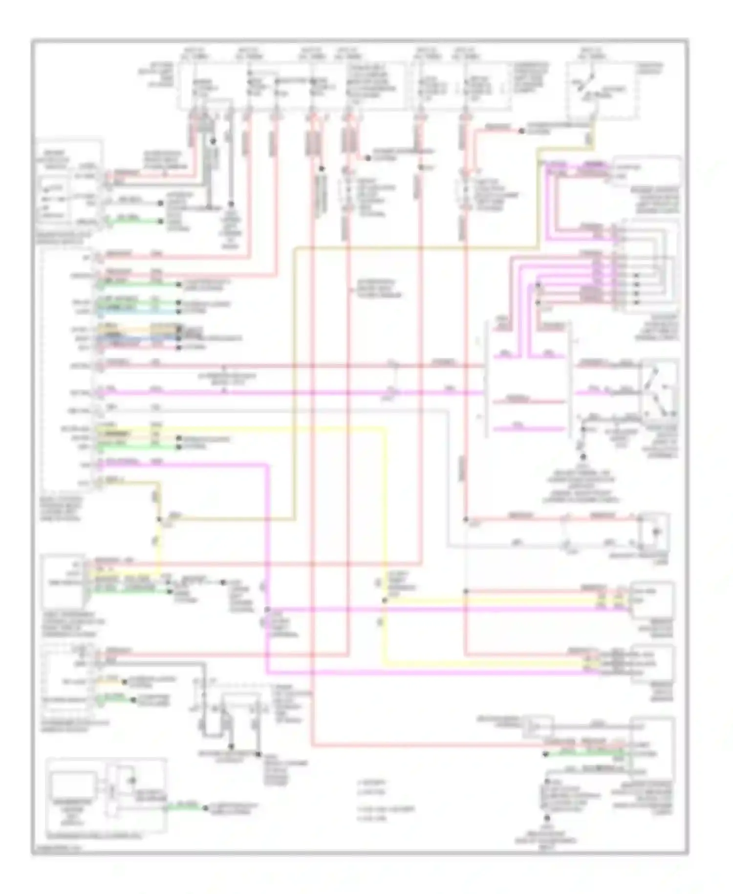 Wiring diagram security indicator lamp for Chevrolet Cab & Chassis Silverado 3500 HD  (2008-2011) (5 of 5)