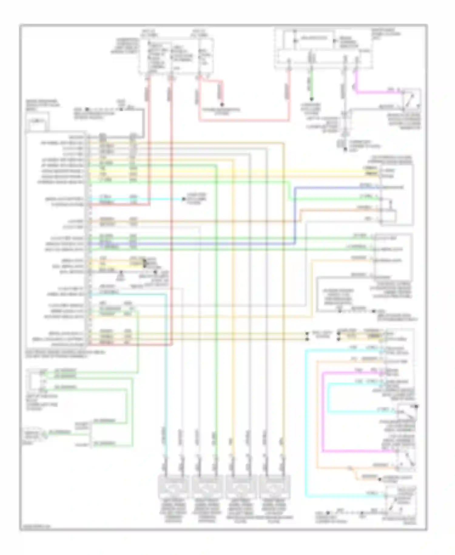 Wiring diagram serial data bus- serial data bus- ground for Chevrolet Cab & Chassis Silverado 3500 HD  (2008-2011) (1 of 2)