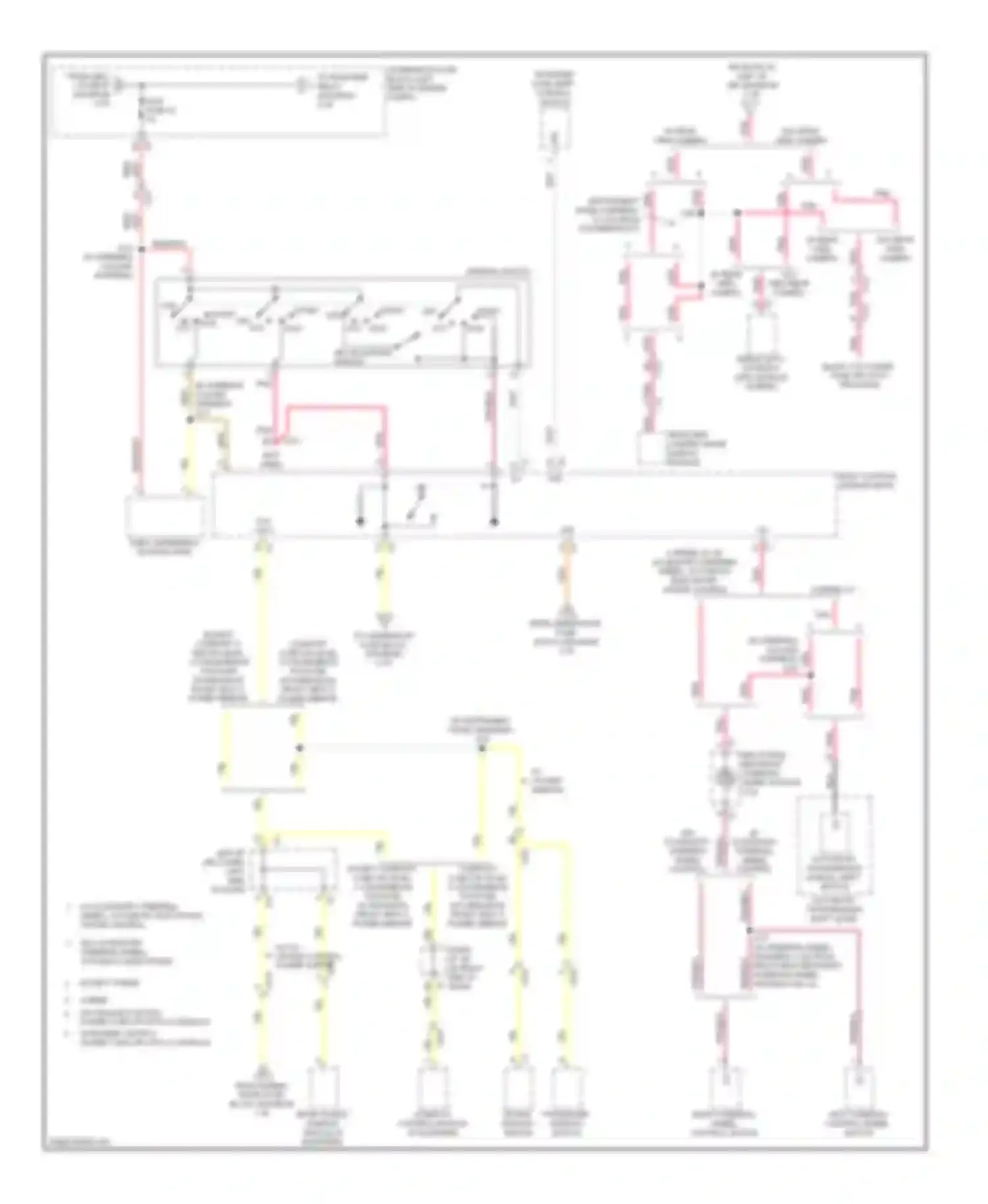 Wiring diagram w/ rear view rear view camera camera for Chevrolet Cab & Chassis Silverado 3500 HD  (2008-2011) (1 of 2)