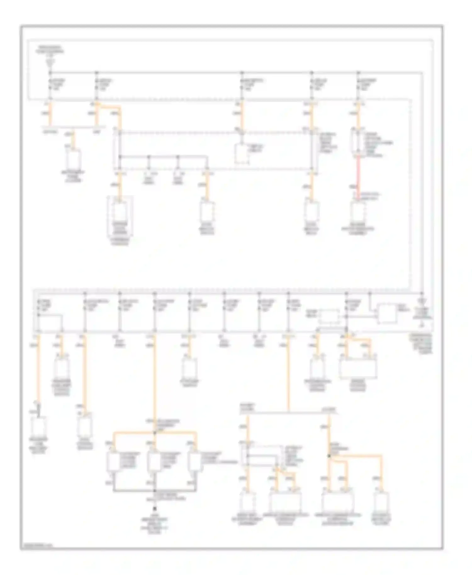 Cab & Chassis Silverado 3500 Chevrolet  (2004-2007): 6.6l vin 1, power distribution circuit (2 of 5)