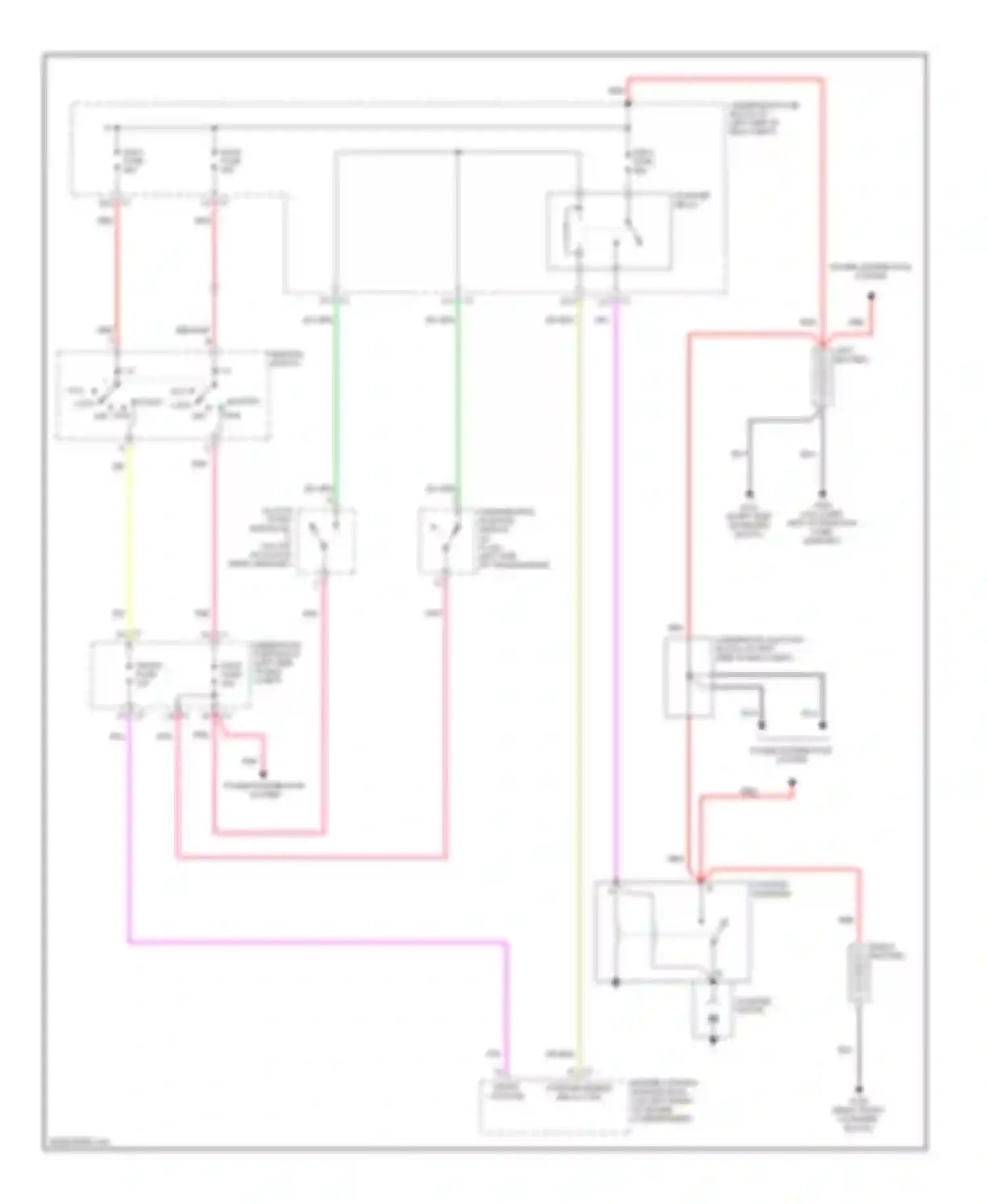 Wiring diagram power distribution system for Chevrolet Cab & Chassis Silverado 3500  (2004-2007) (15 of 34)