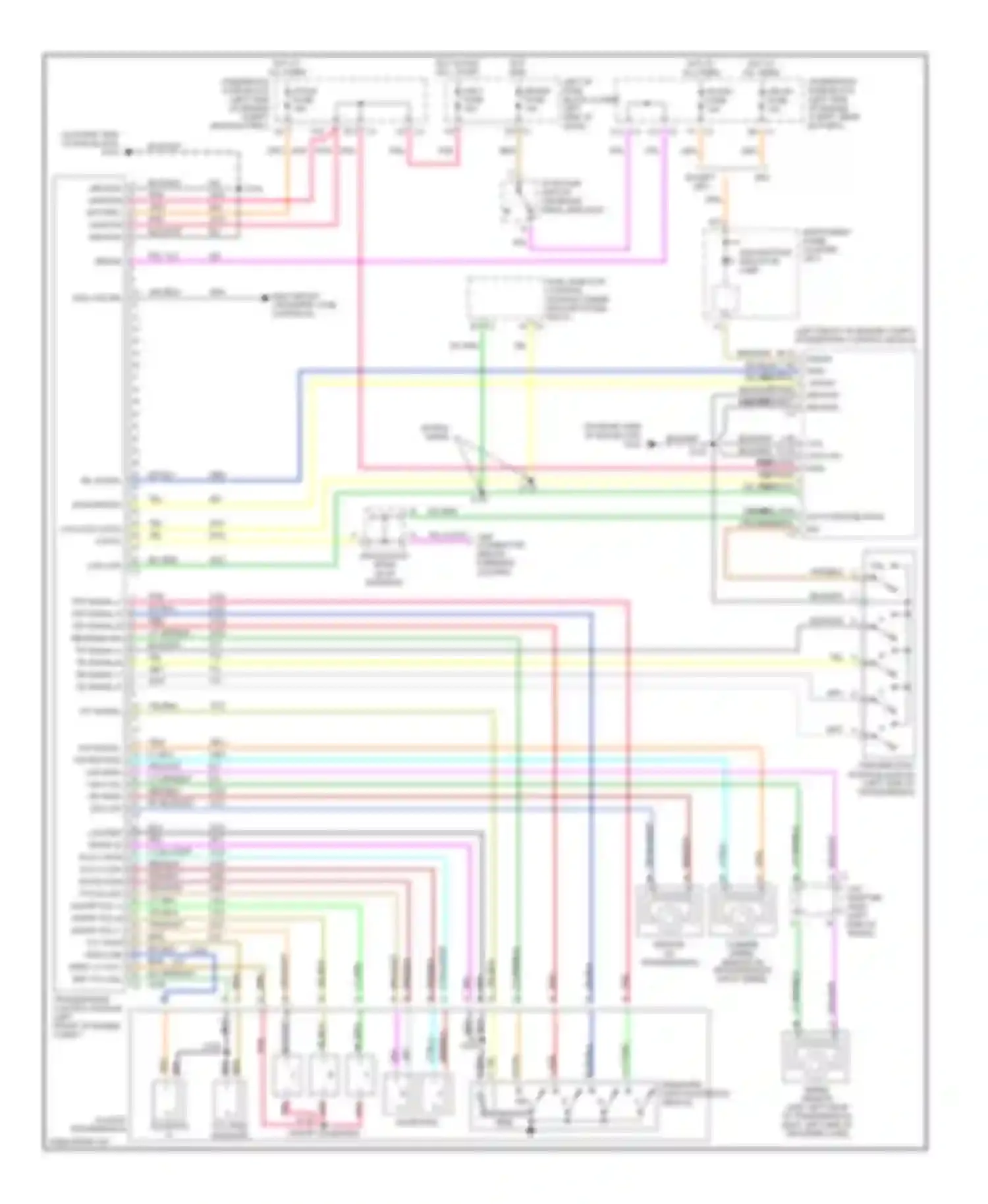 Wiring diagram tft sensor trim solenoids for Chevrolet Cab & Chassis Silverado 3500  (2004-2007) (1 of 2)