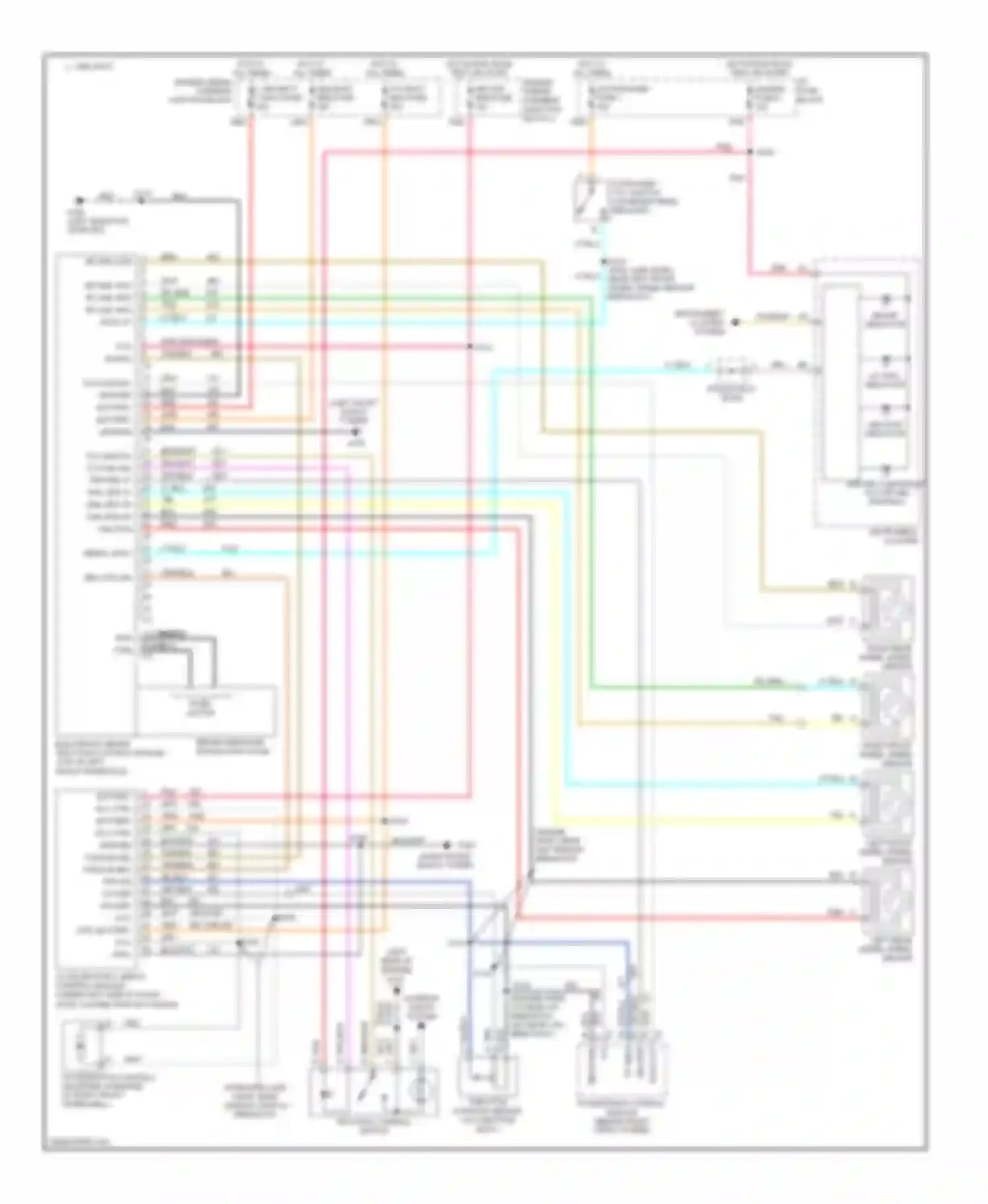 Wiring diagram pnk ignition tcs signal for Chevrolet Camaro IV facelift (1998-2002) (1 of 1)