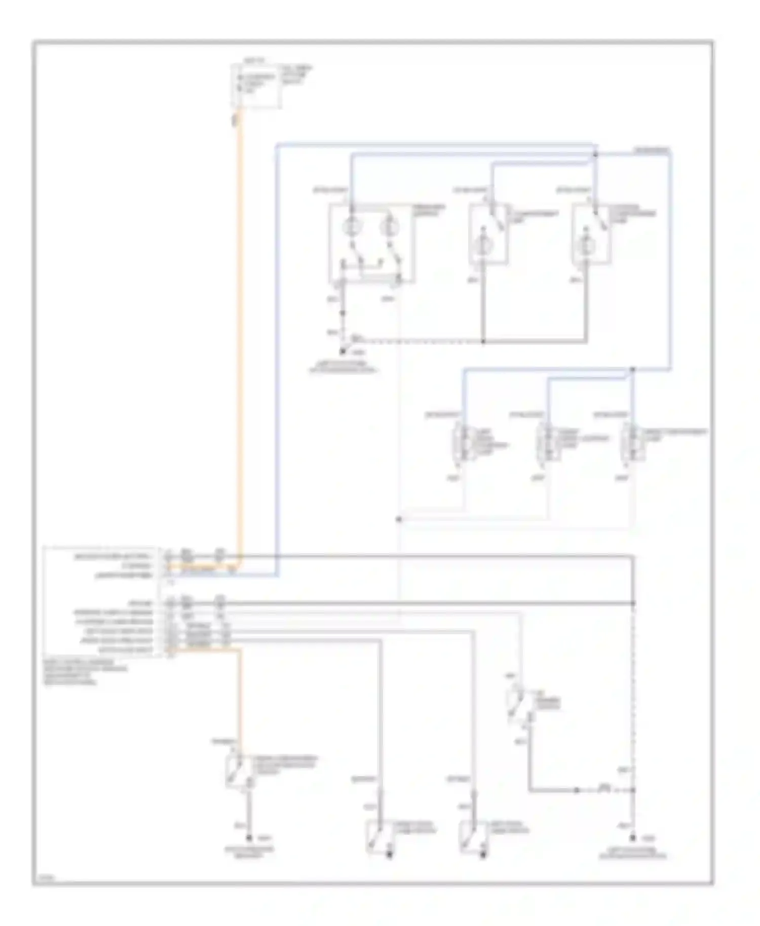 Wiring diagram i/p dimmer switch for Chevrolet Camaro IV (1992-1998) (1 of 5)