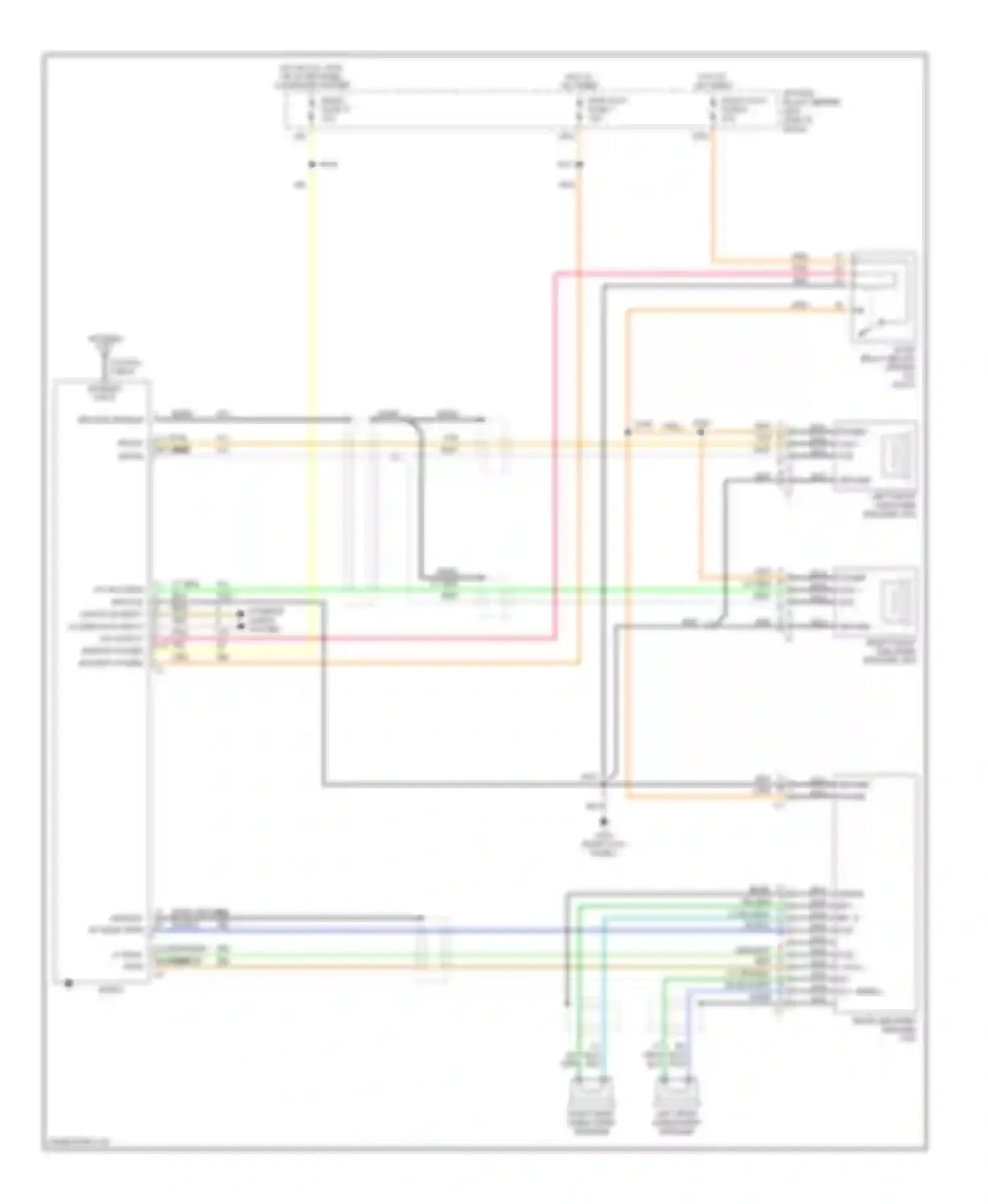 Wiring diagram radio fuse 17 for Chevrolet Camaro IV (1992-1998) (2 of 3)