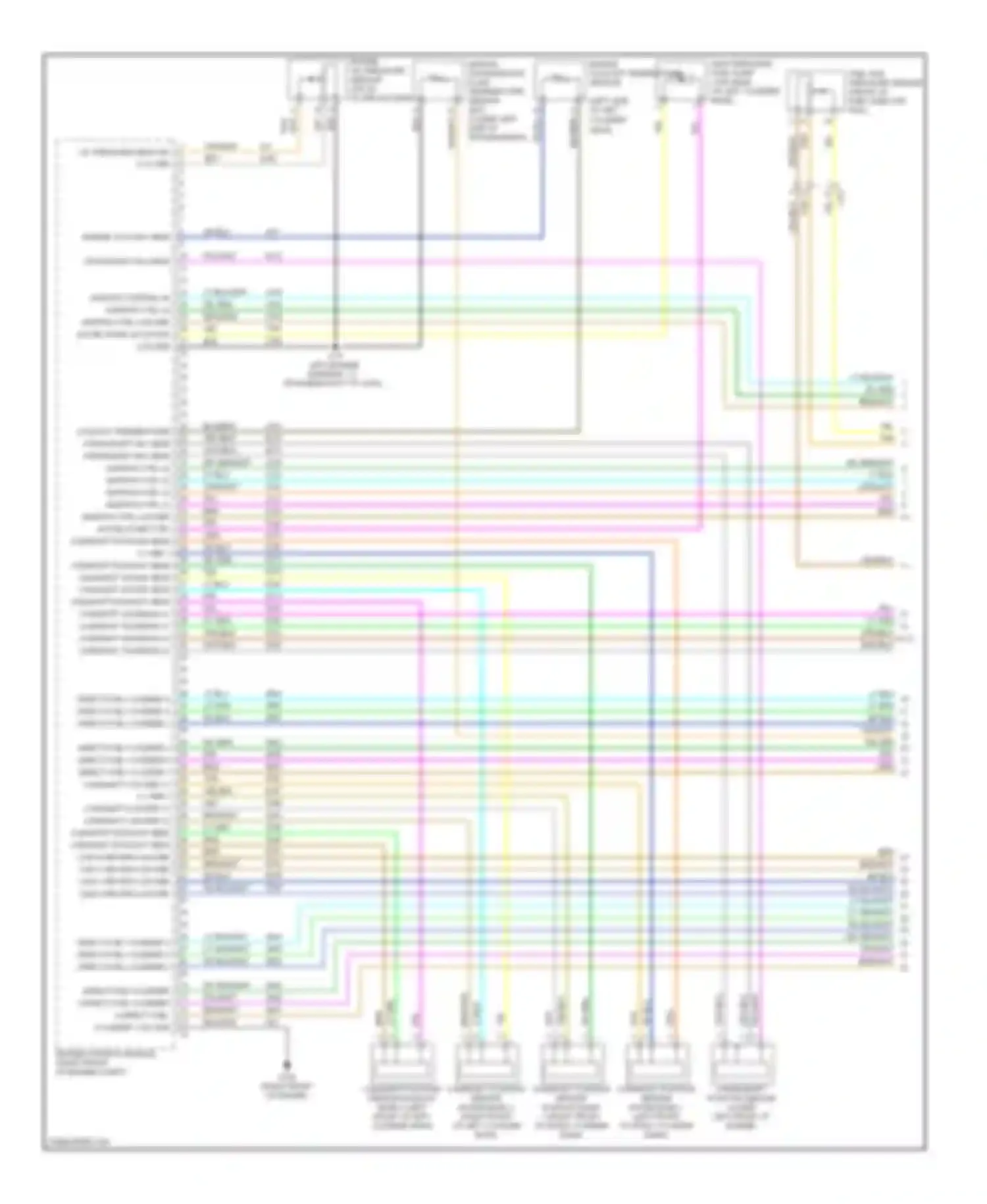 Camaro Chevrolet V facelift (2013-2015): Wiring diagram engine performance 3.6l vin 3 (1 of 6)