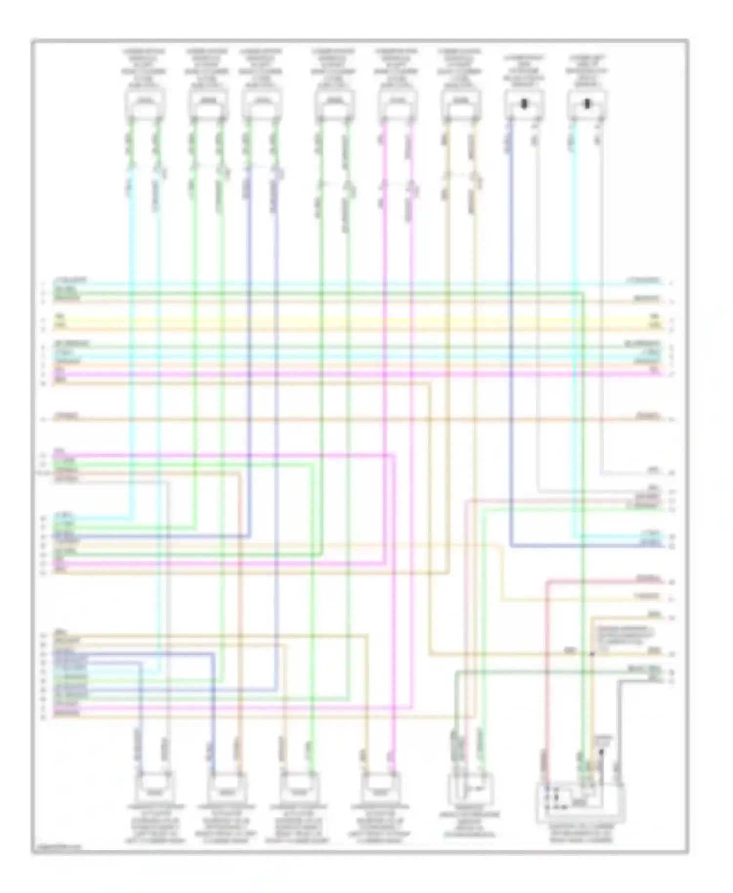 Camaro Chevrolet V facelift (2013-2015): Wiring diagram engine performance 3.6l vin 3 (2 of 6)