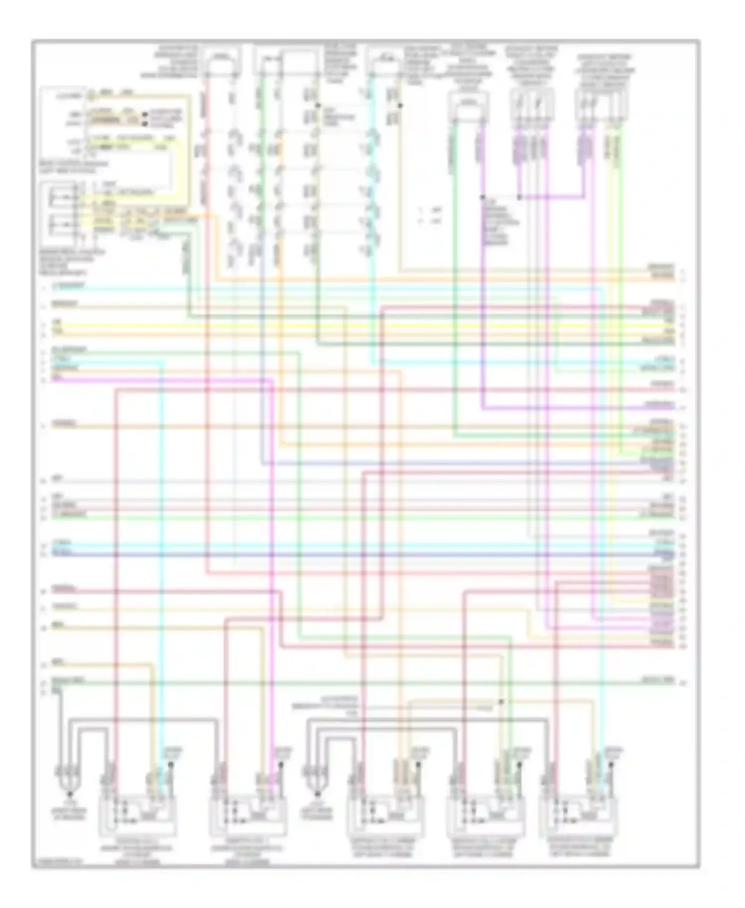 Camaro Chevrolet V facelift (2013-2015): Wiring diagram engine performance 3.6l vin 3 (3 of 6)