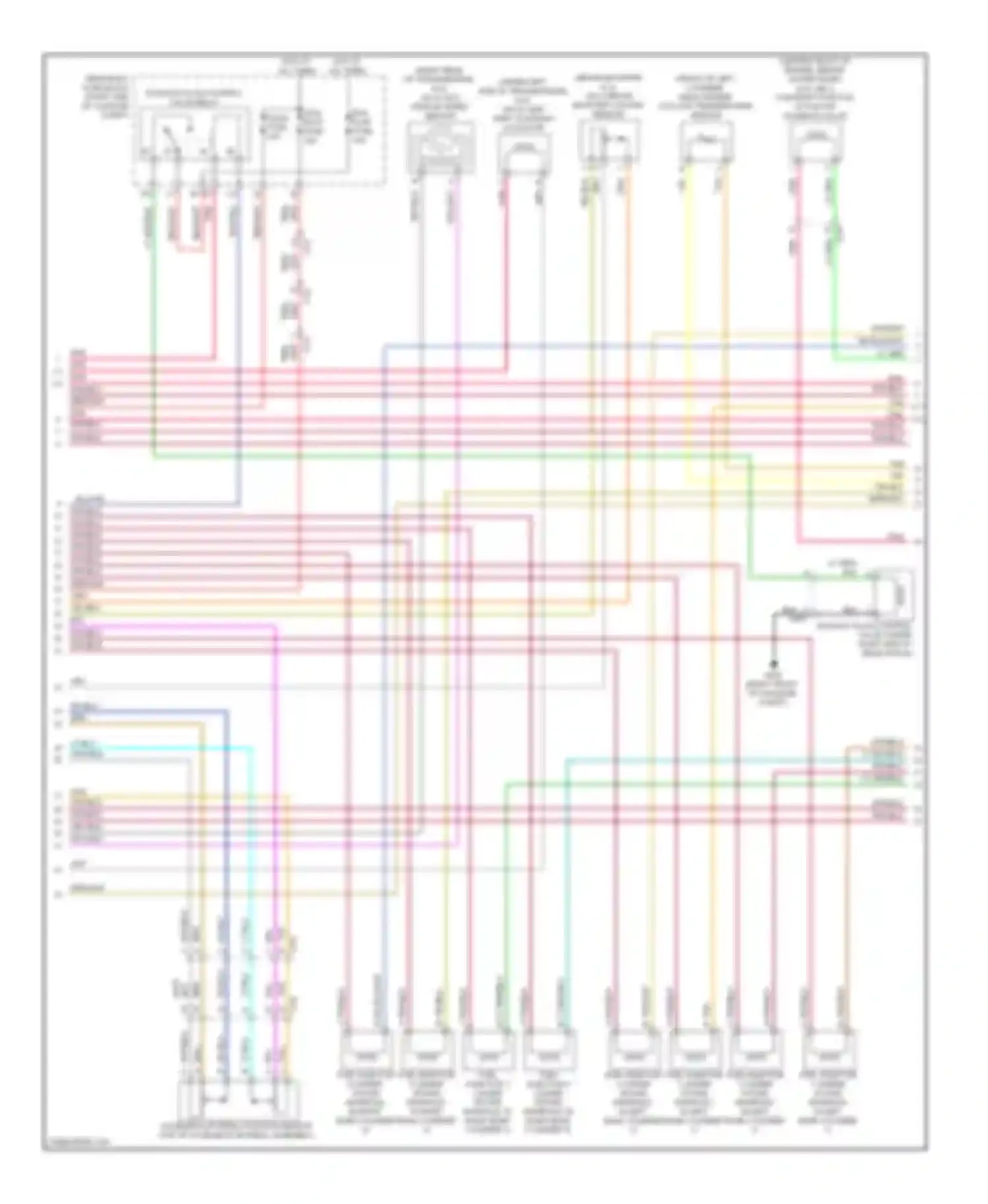Camaro Chevrolet V facelift (2013-2015): Wiring diagram engine performance 6.2l vin j (3 of 6)