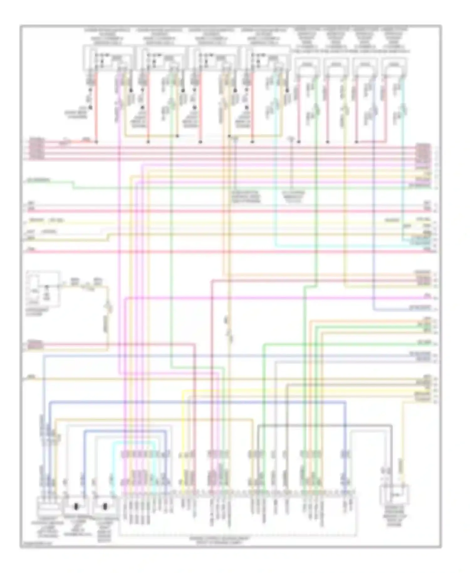 Camaro Chevrolet V facelift (2013-2015): Wiring diagram engine performance 6.2l vin p (2 of 5)