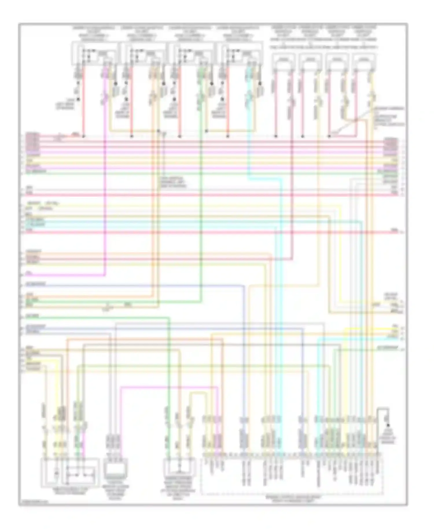 Camaro Chevrolet V facelift (2013-2015): Wiring diagram engine performance 6.2l vin p (3 of 5)