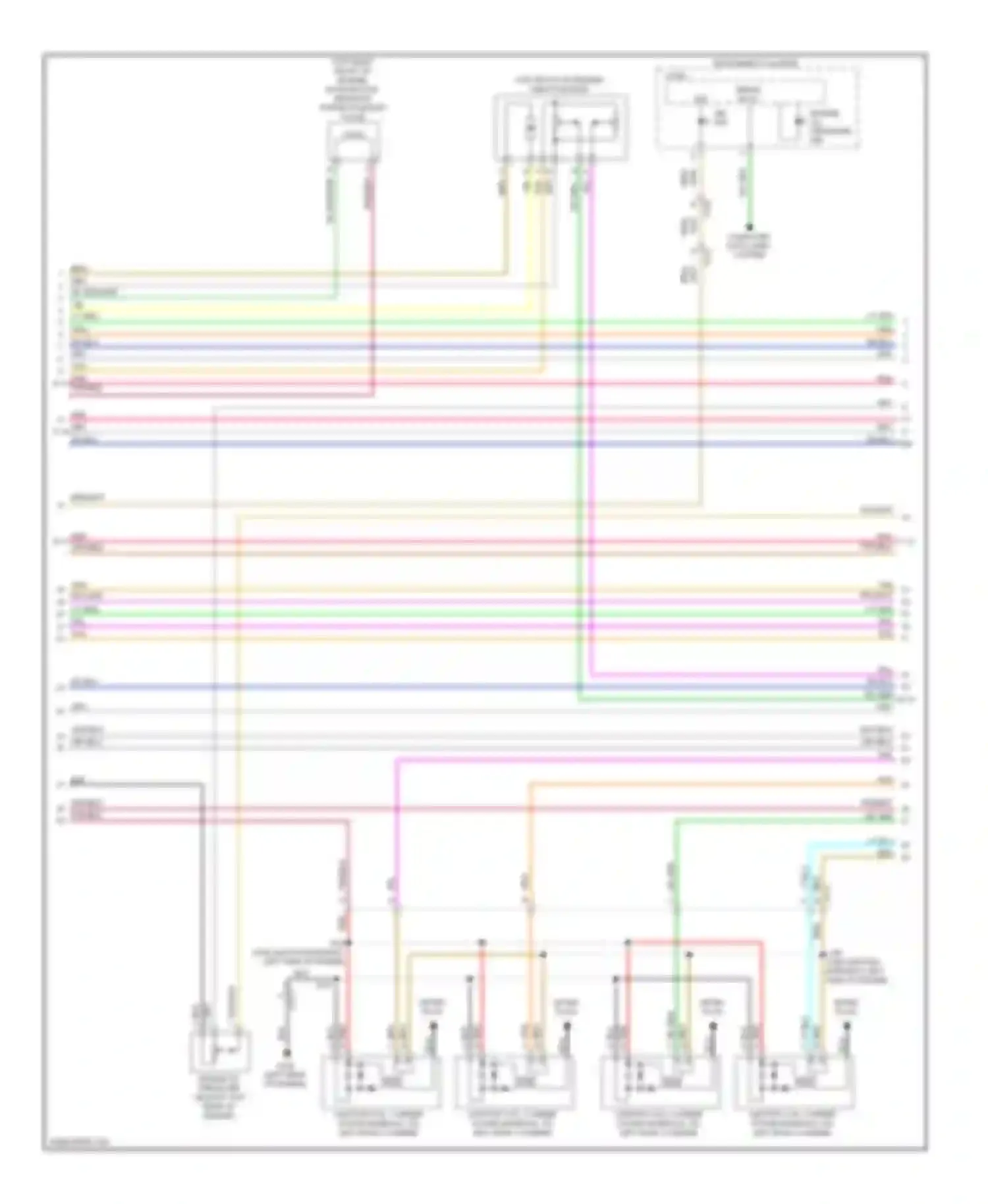 Camaro Chevrolet V facelift (2013-2015): Wiring diagram engine performance 6.2l vin w (5 of 6)