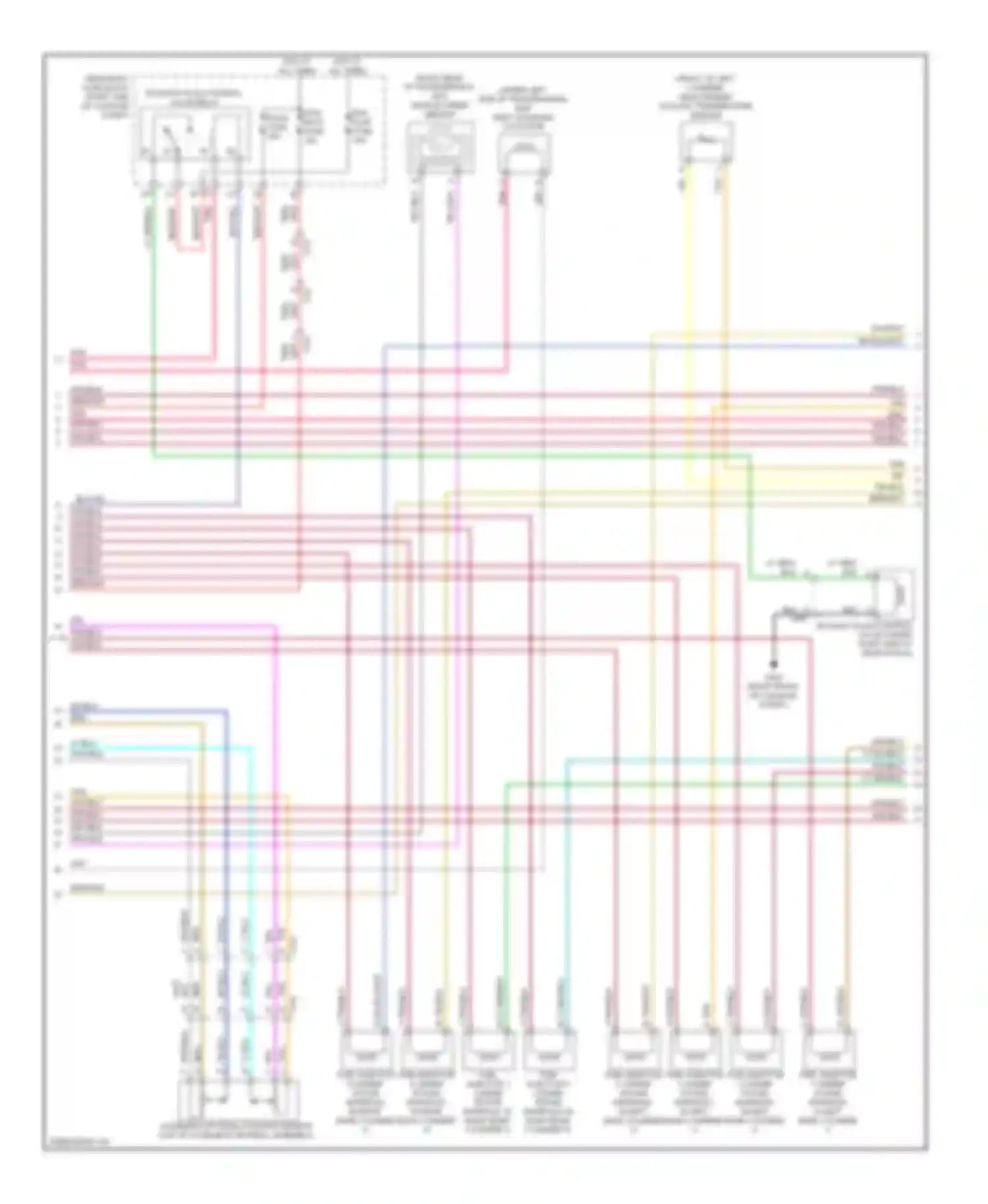 Camaro Chevrolet V facelift (2013-2015): Wiring diagram engine performance 7.0l vin e (3 of 6)