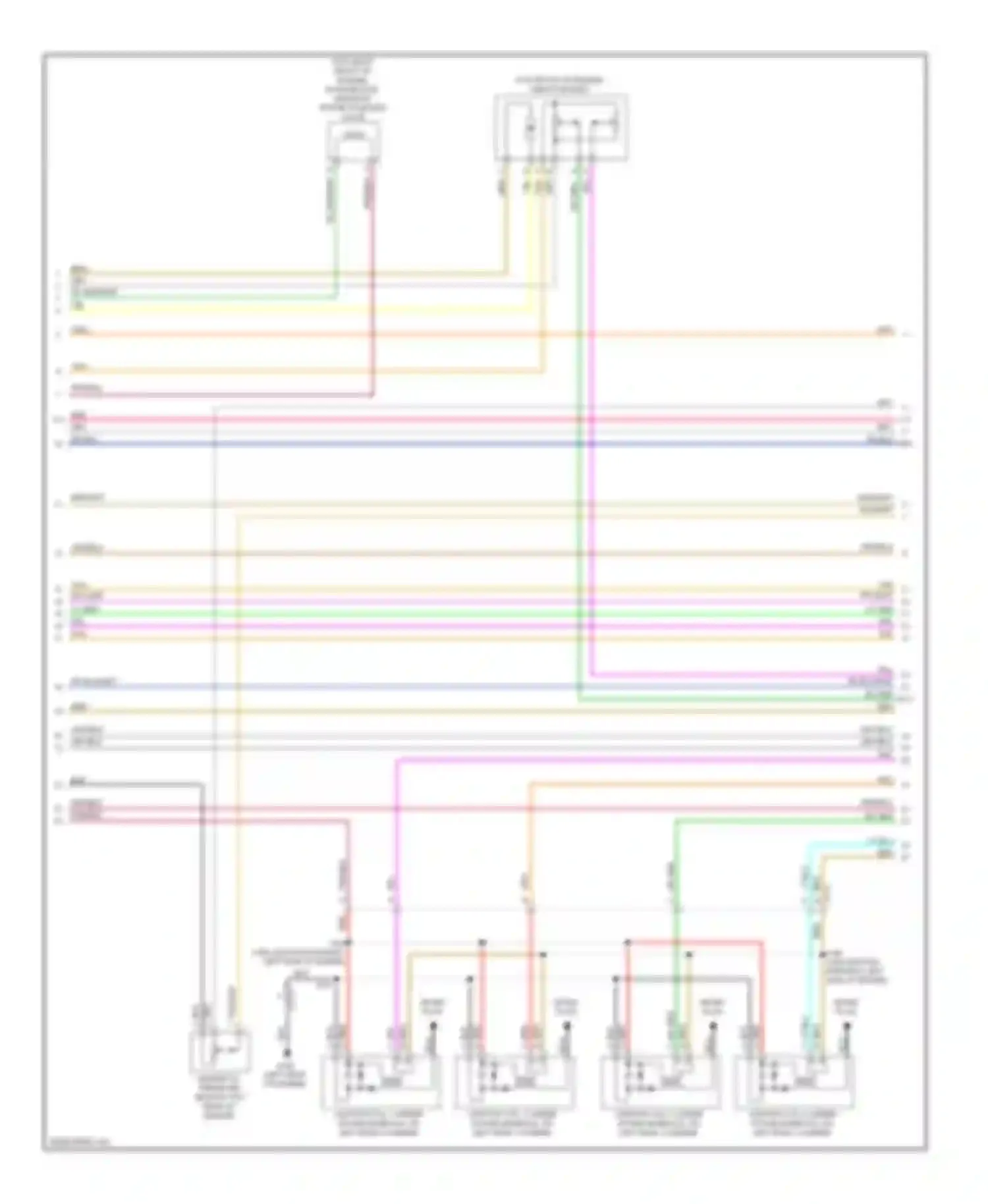 Camaro Chevrolet V facelift (2013-2015): Wiring diagram engine performance 7.0l vin e (5 of 6)