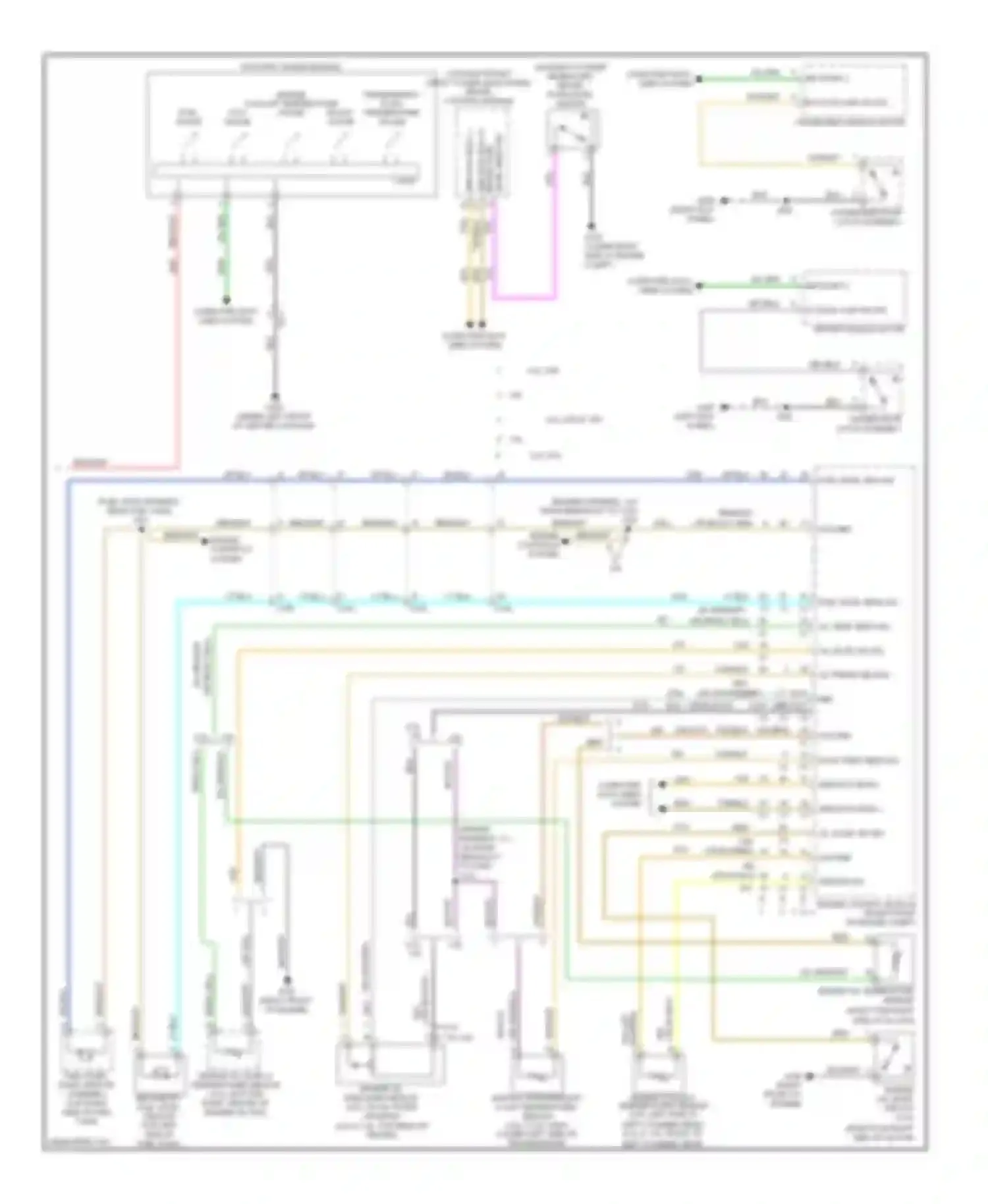 Wiring diagram 2 17 41 34 40 24 5-volt ref 1 low ref for Chevrolet Camaro V facelift (2013-2015) (1 of 1)