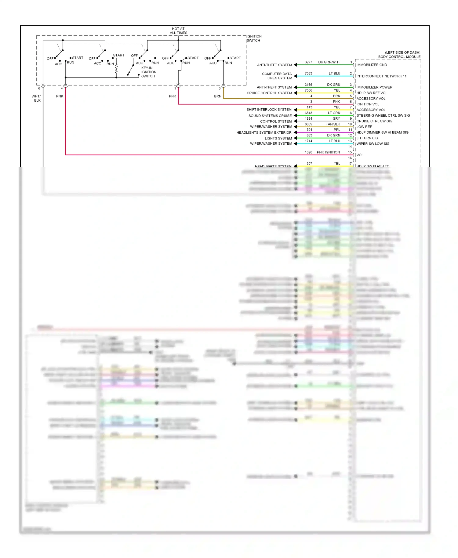 Wiring diagram 5 v ref for Chevrolet Camaro V facelift (2013-2015) (1 of 1)